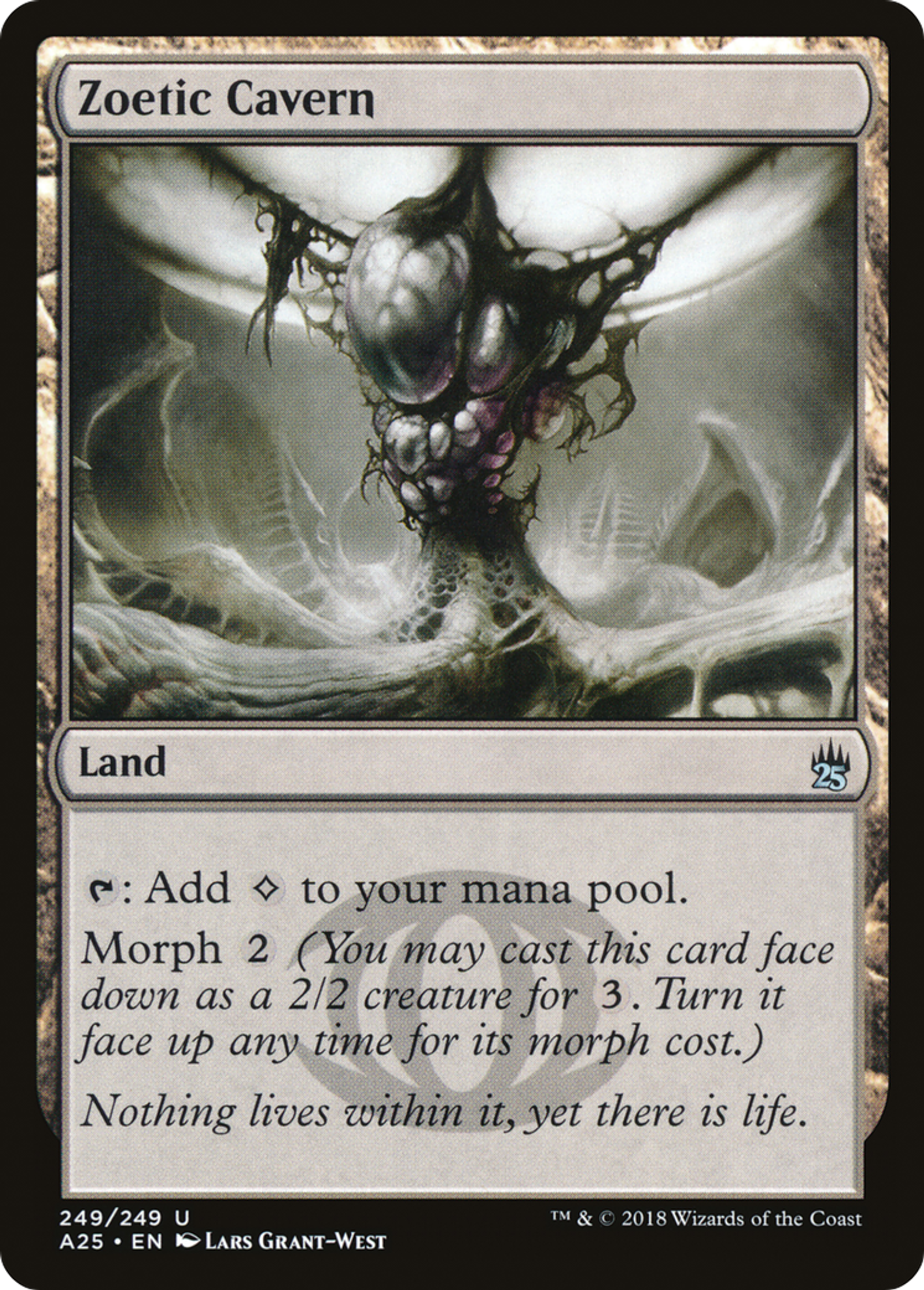 Zoetic Cavern — Masters 25 — Magic: The Gathering