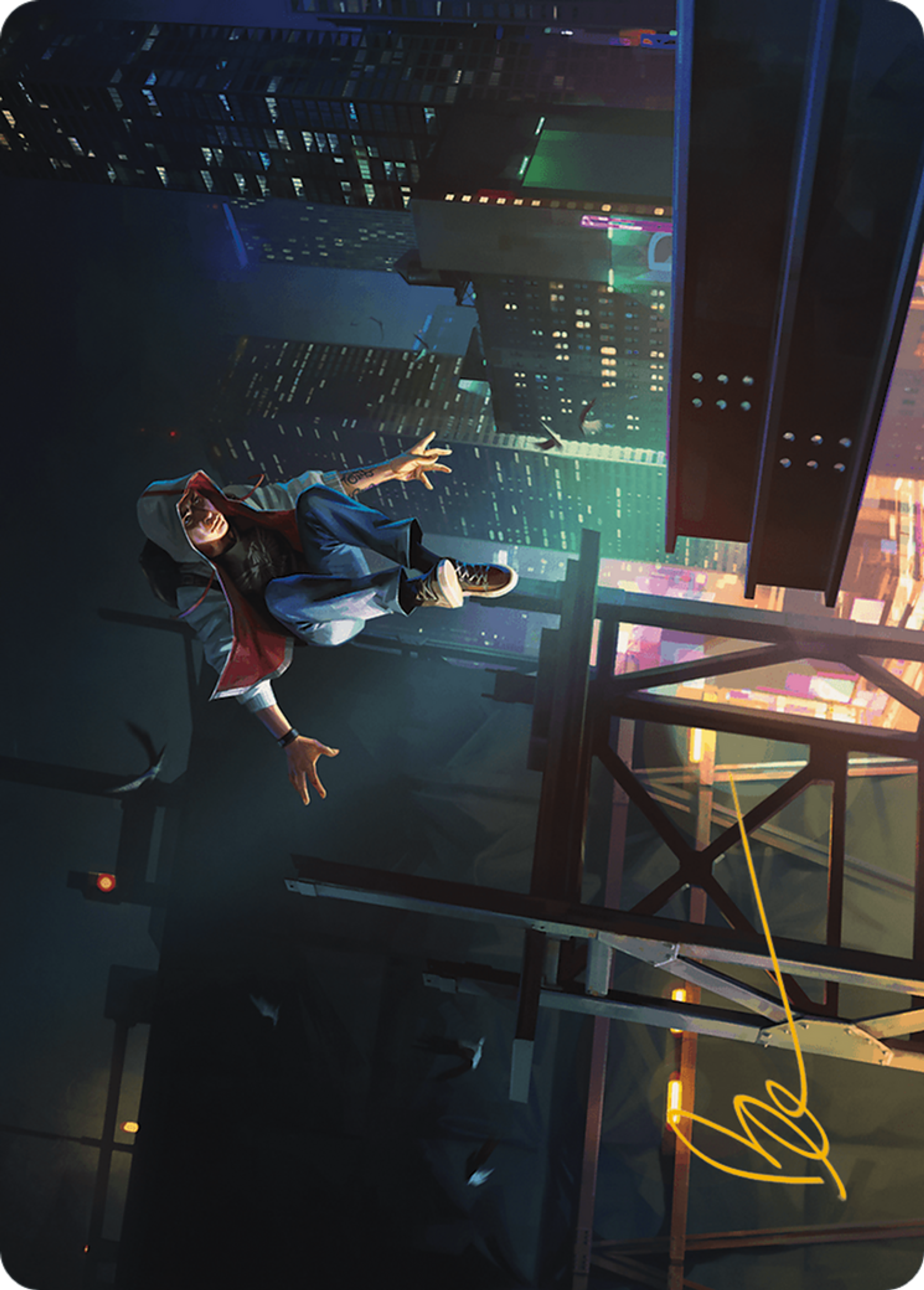 Desmond Miles — Assassin's Creed Art Series — Magic: The Gathering