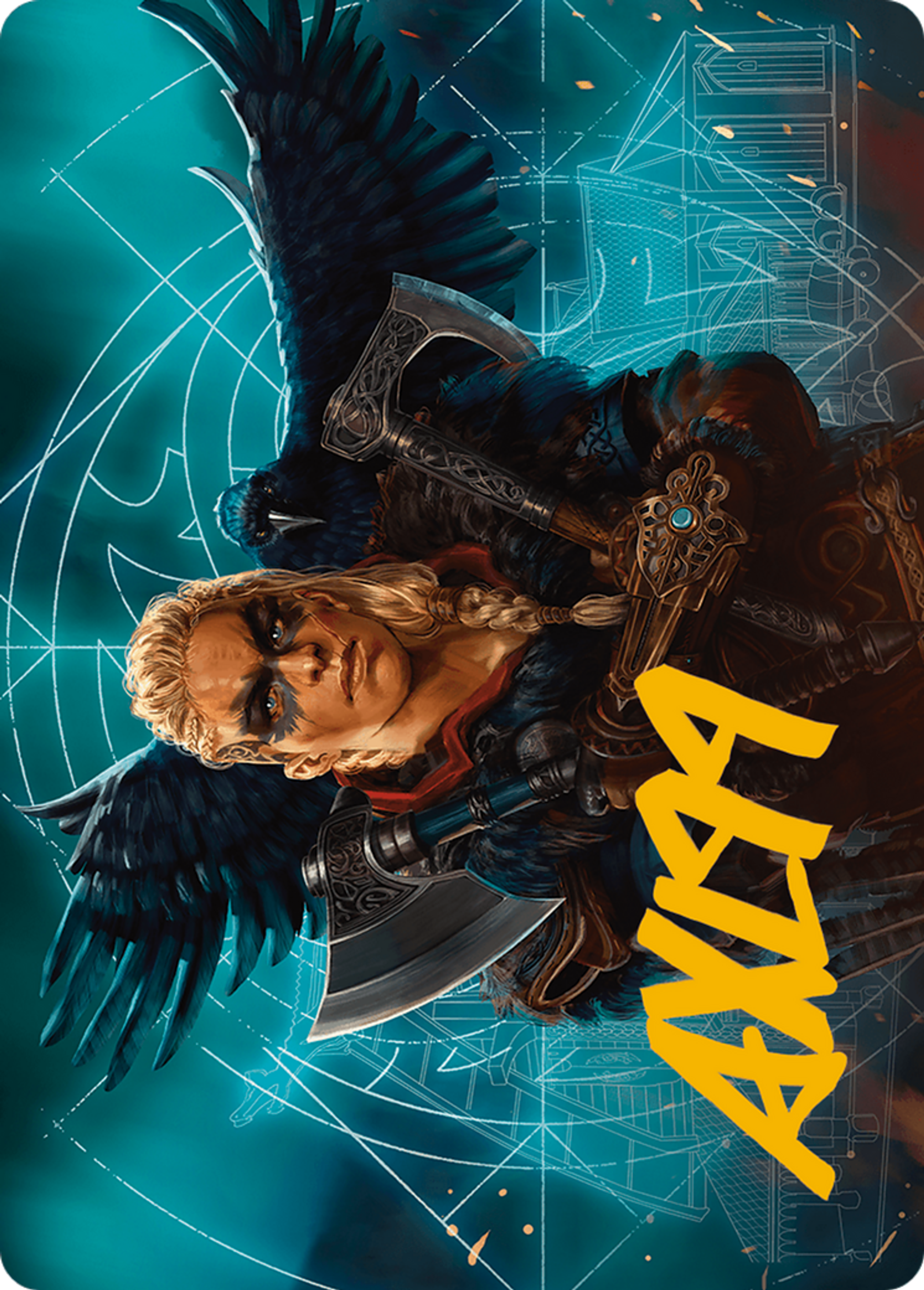 Eivor, Wolf-Kissed — Assassin's Creed Art Series — Magic: The Gathering