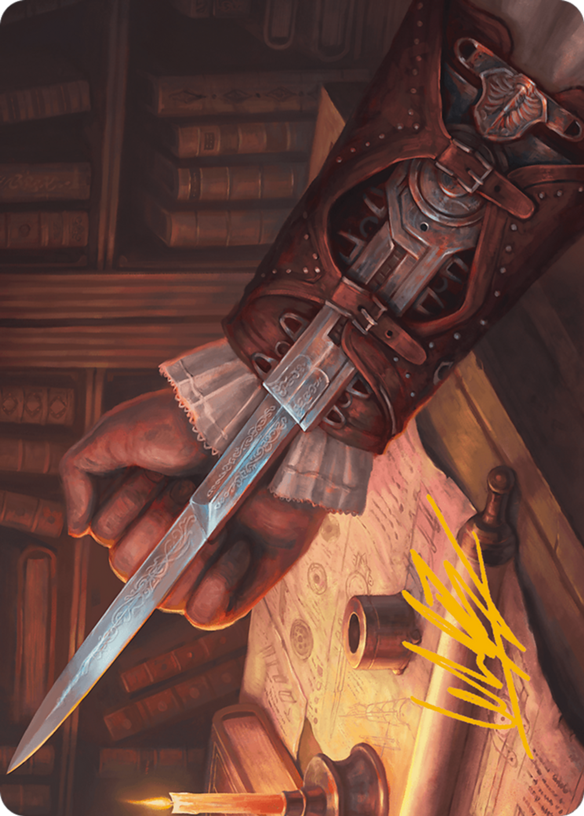 Hidden Blade — Assassin's Creed Art Series — Magic: The Gathering