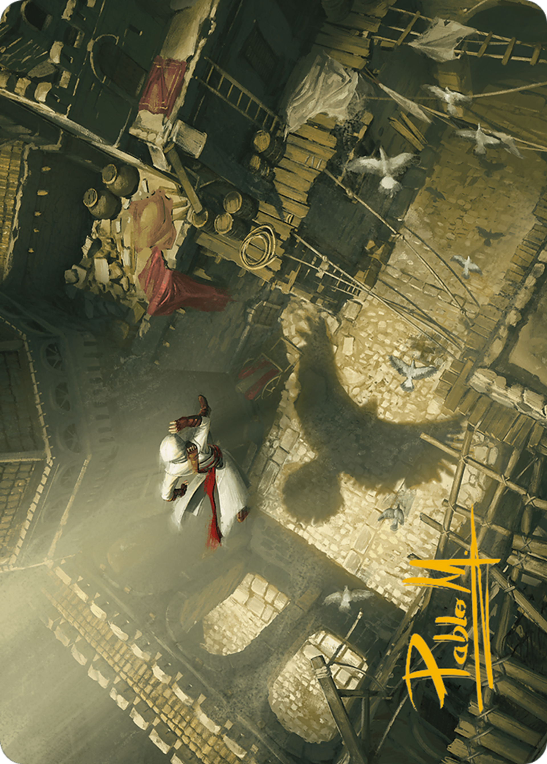Rooftop Bypass — Assassin's Creed Art Series — Magic: The Gathering