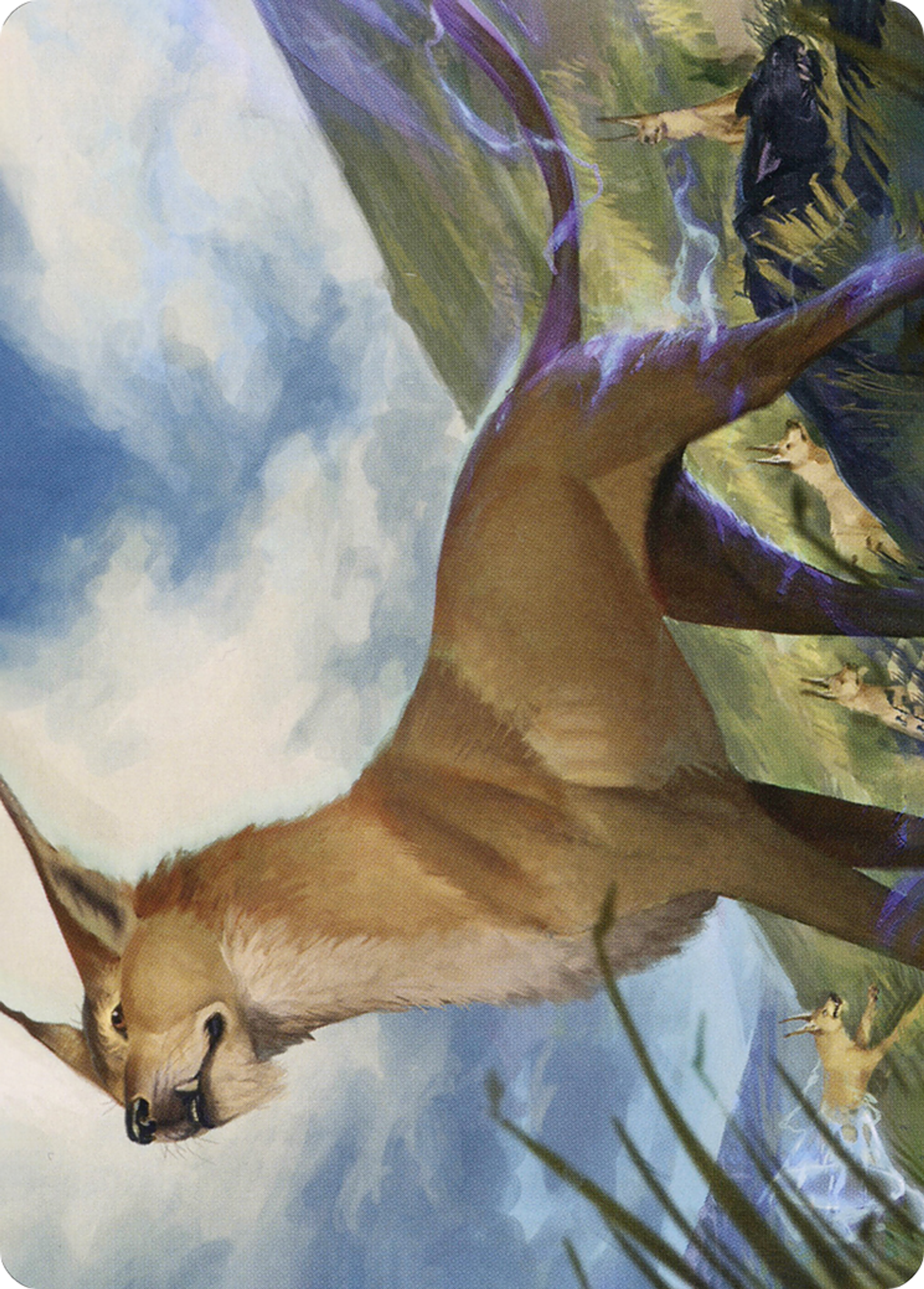 Blink Dog — Adventures in the Forgotten Realms Art Series — Magic: The Gathering