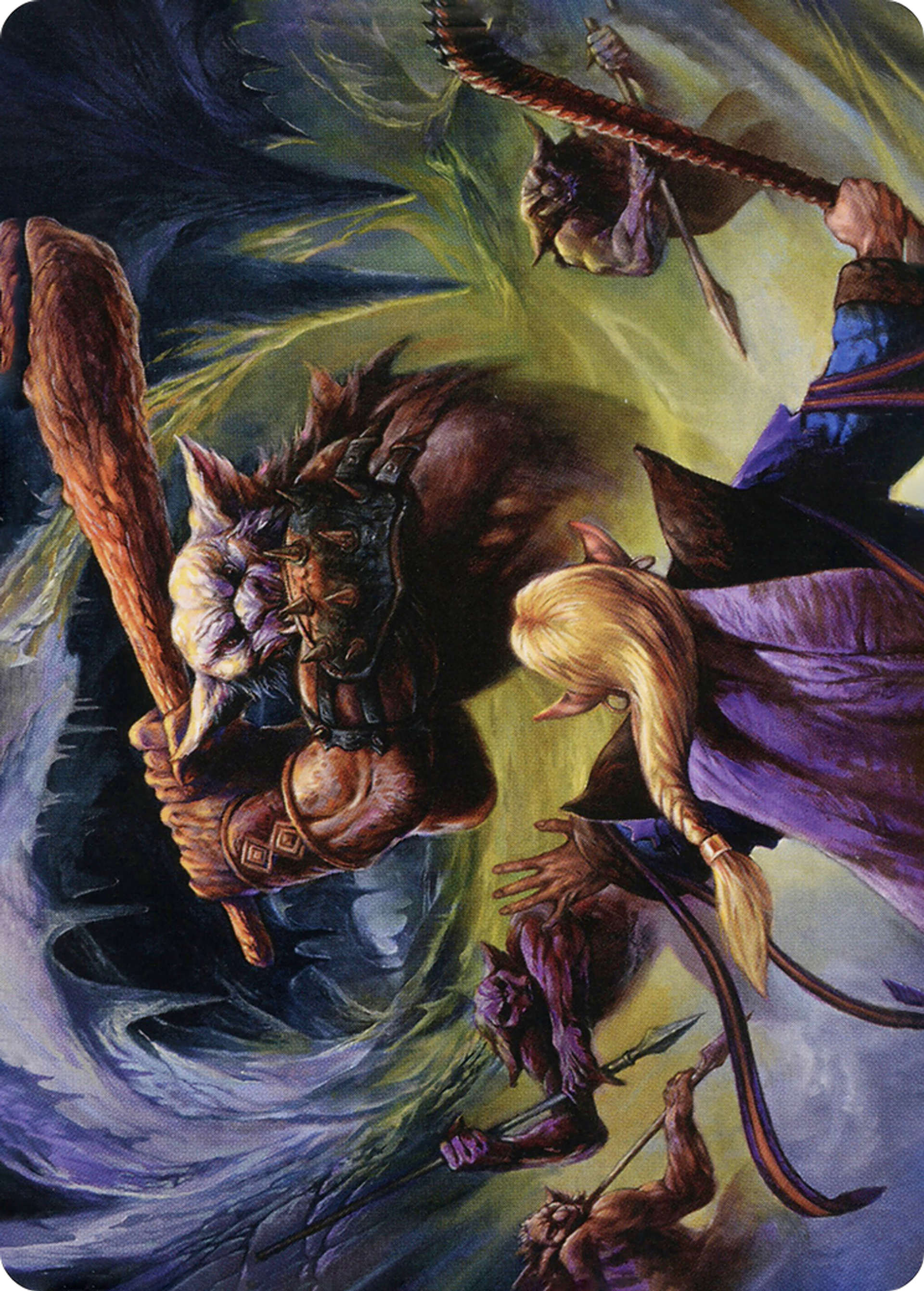 Den of the Bugbear — Adventures in the Forgotten Realms Art Series — Magic: The Gathering