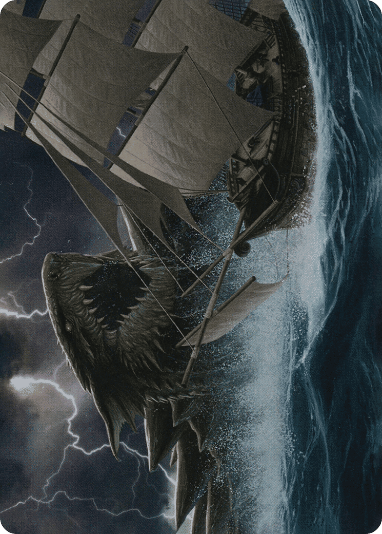 Dragon Turtle — Adventures in the Forgotten Realms Art Series — Magic: The Gathering
