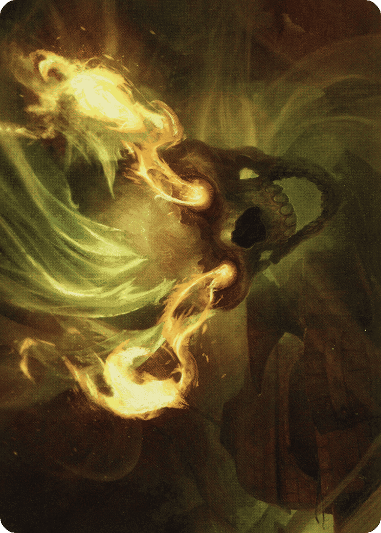 Flameskull — Adventures in the Forgotten Realms Art Series — Magic: The Gathering