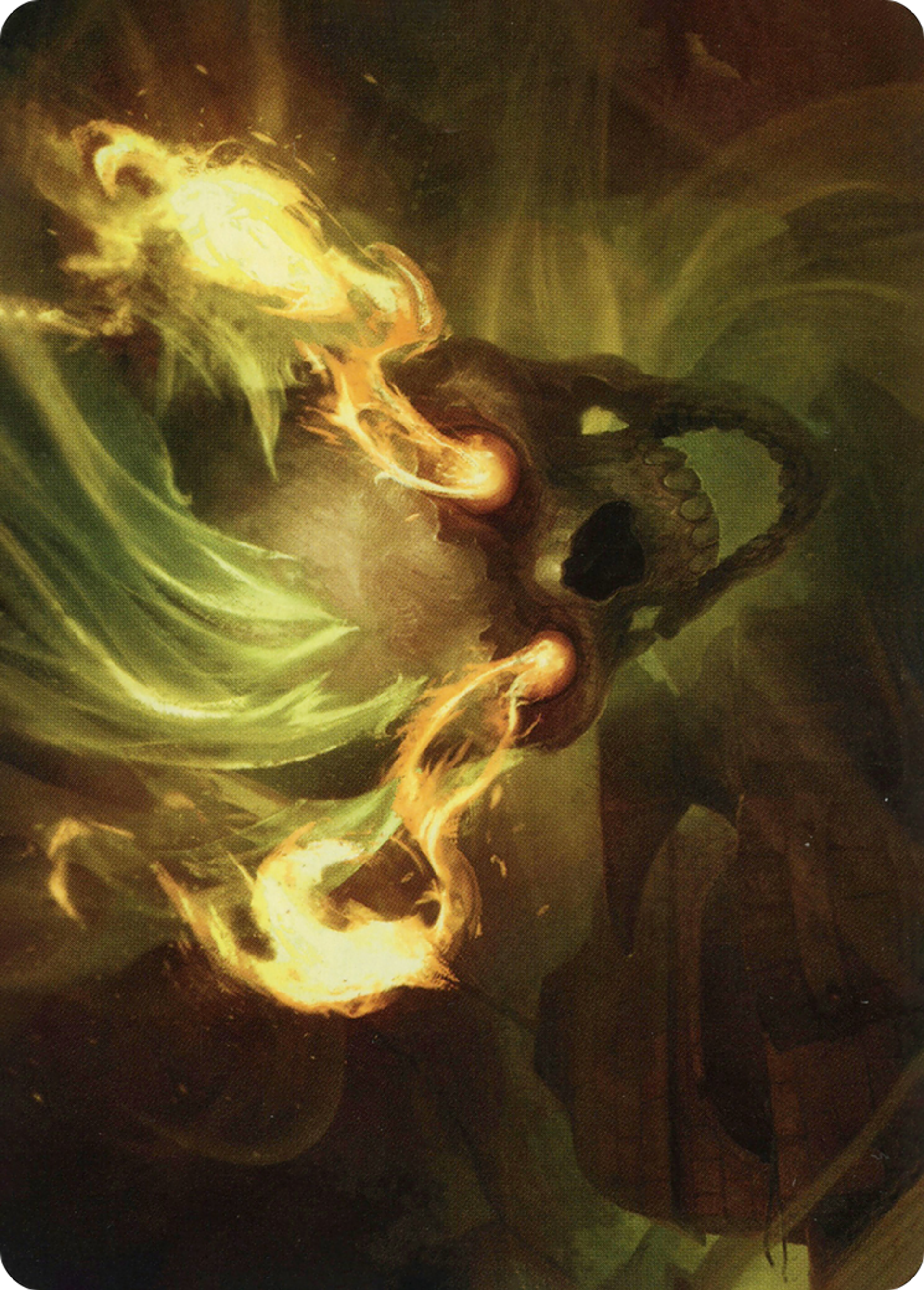 Flameskull — Adventures in the Forgotten Realms Art Series — Magic: The Gathering