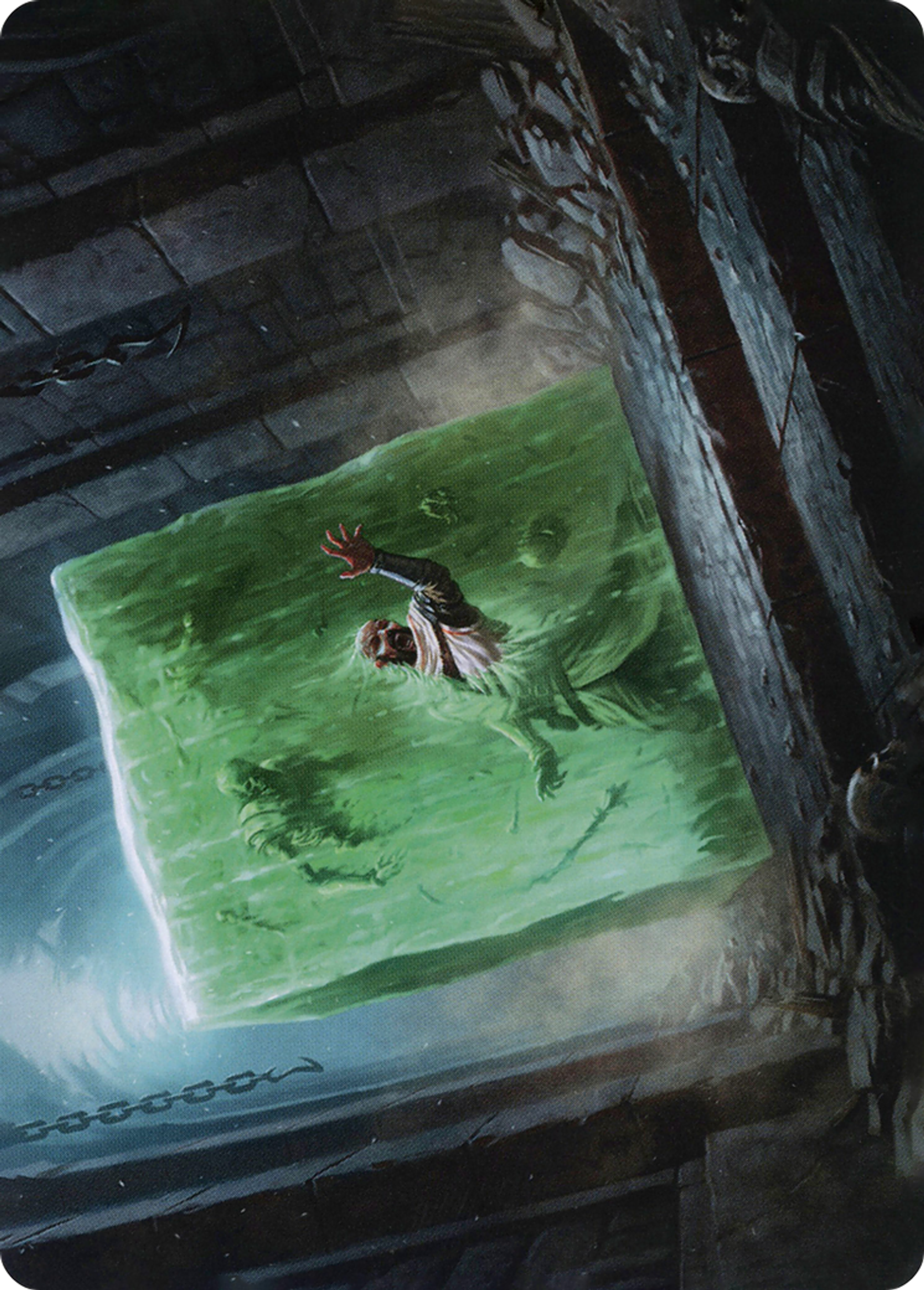 Gelatinous Cube — Adventures in the Forgotten Realms Art Series — Magic: The Gathering