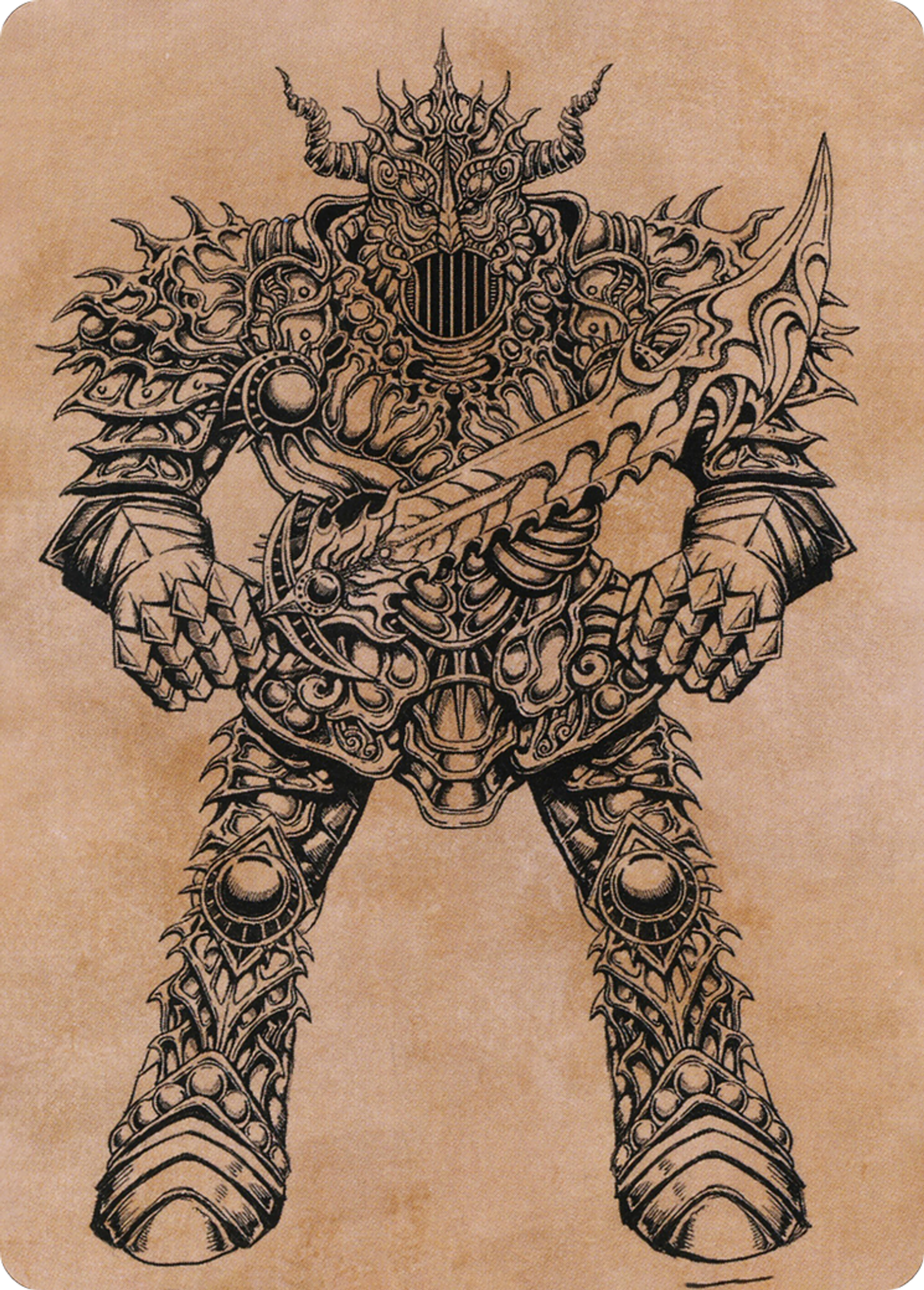 Iron Golem — Adventures in the Forgotten Realms Art Series — Magic: The Gathering