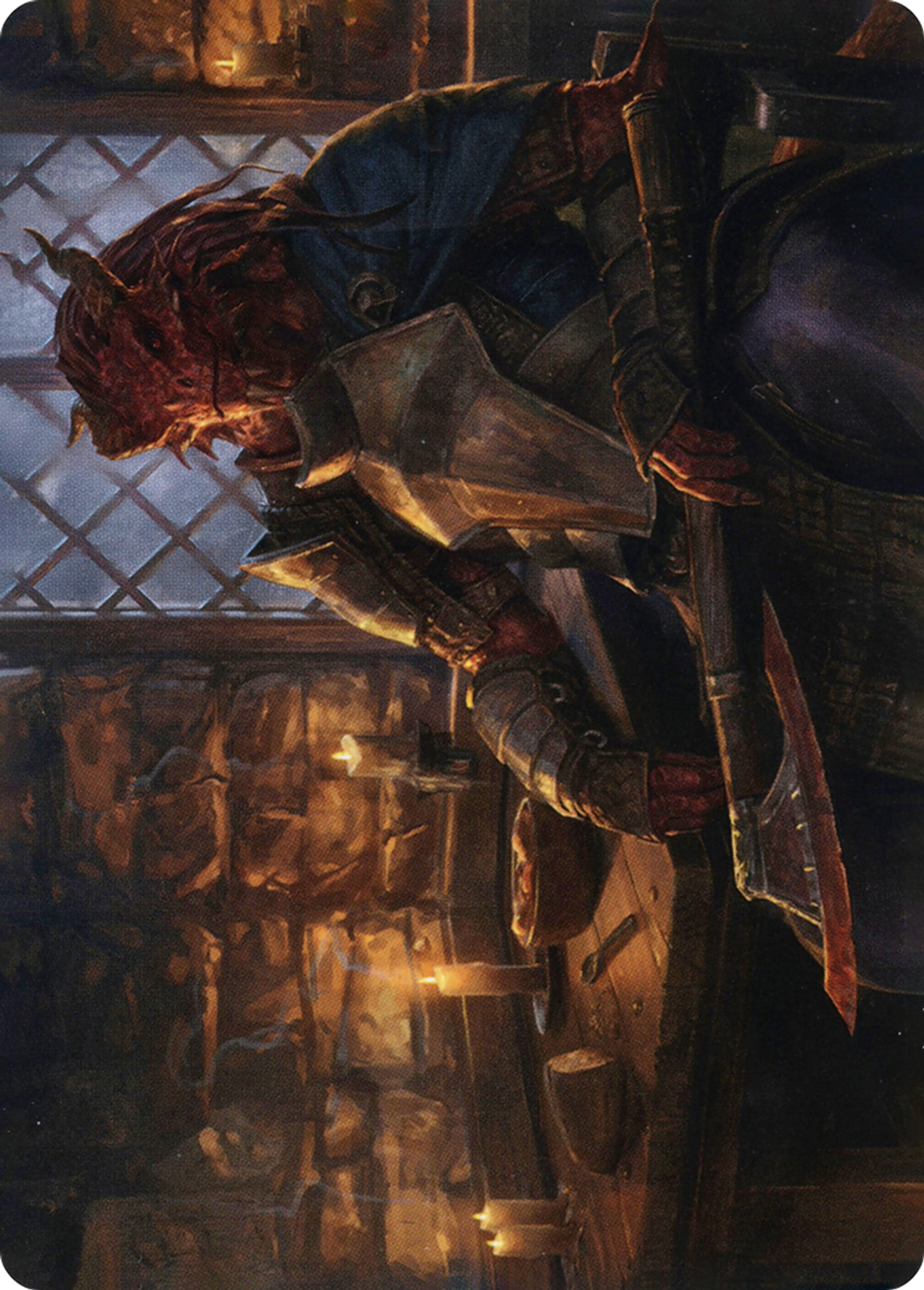 Jaded Sell-Sword — Adventures in the Forgotten Realms Art Series — Magic: The Gathering
