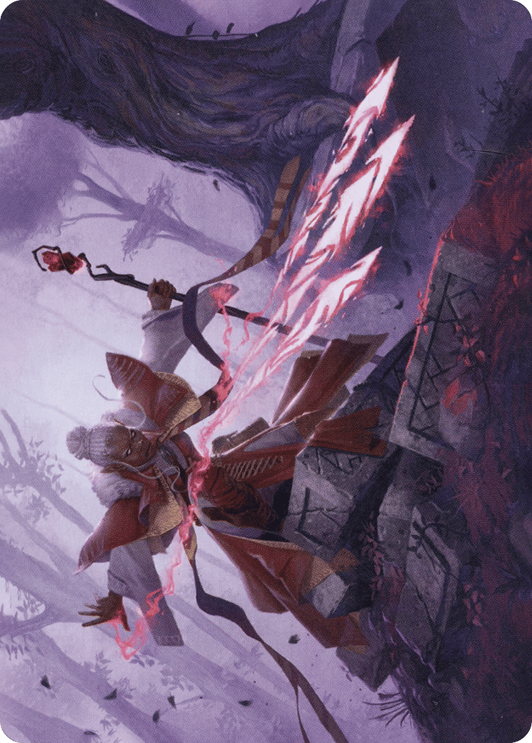Magic Missile — Adventures in the Forgotten Realms Art Series — Magic: The Gathering