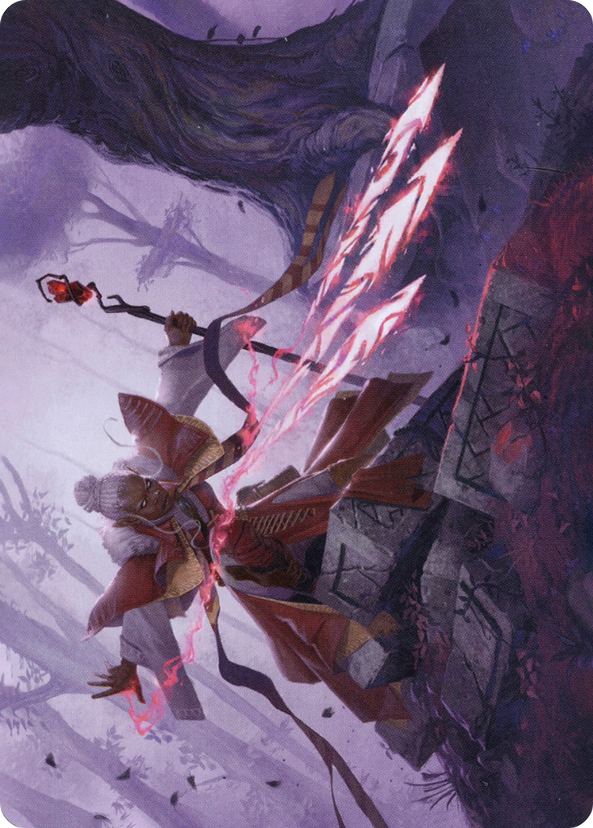 Magic Missile — Adventures in the Forgotten Realms Art Series — Magic: The Gathering