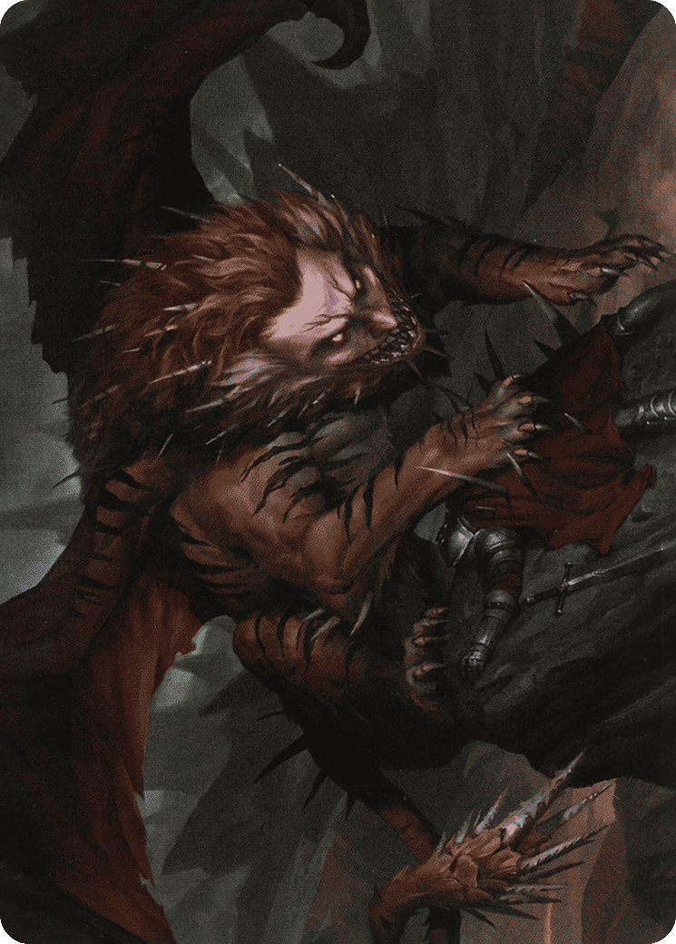 Manticore — Adventures in the Forgotten Realms Art Series — Magic: The Gathering