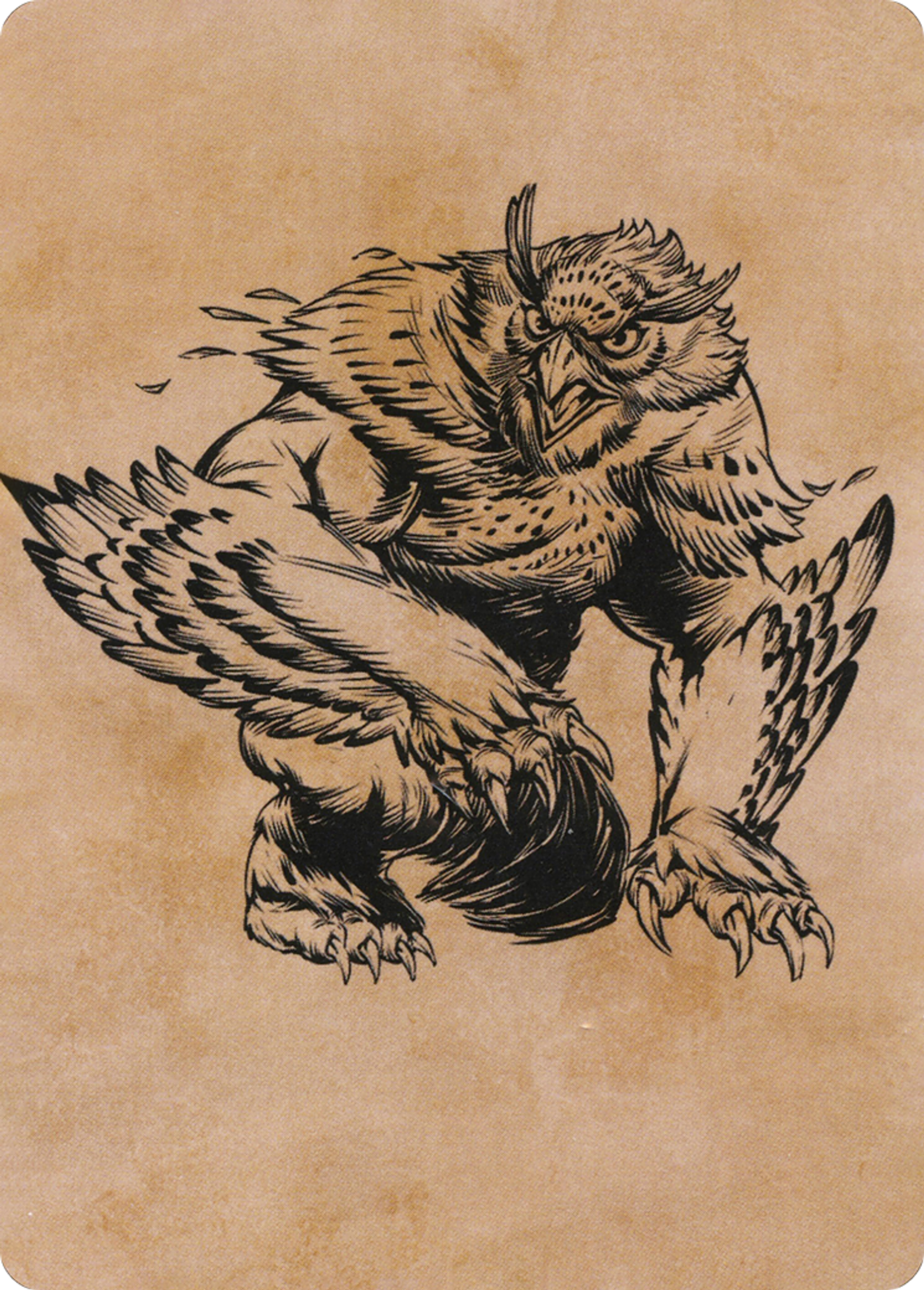 Owlbear — Adventures in the Forgotten Realms Art Series — Magic: The Gathering
