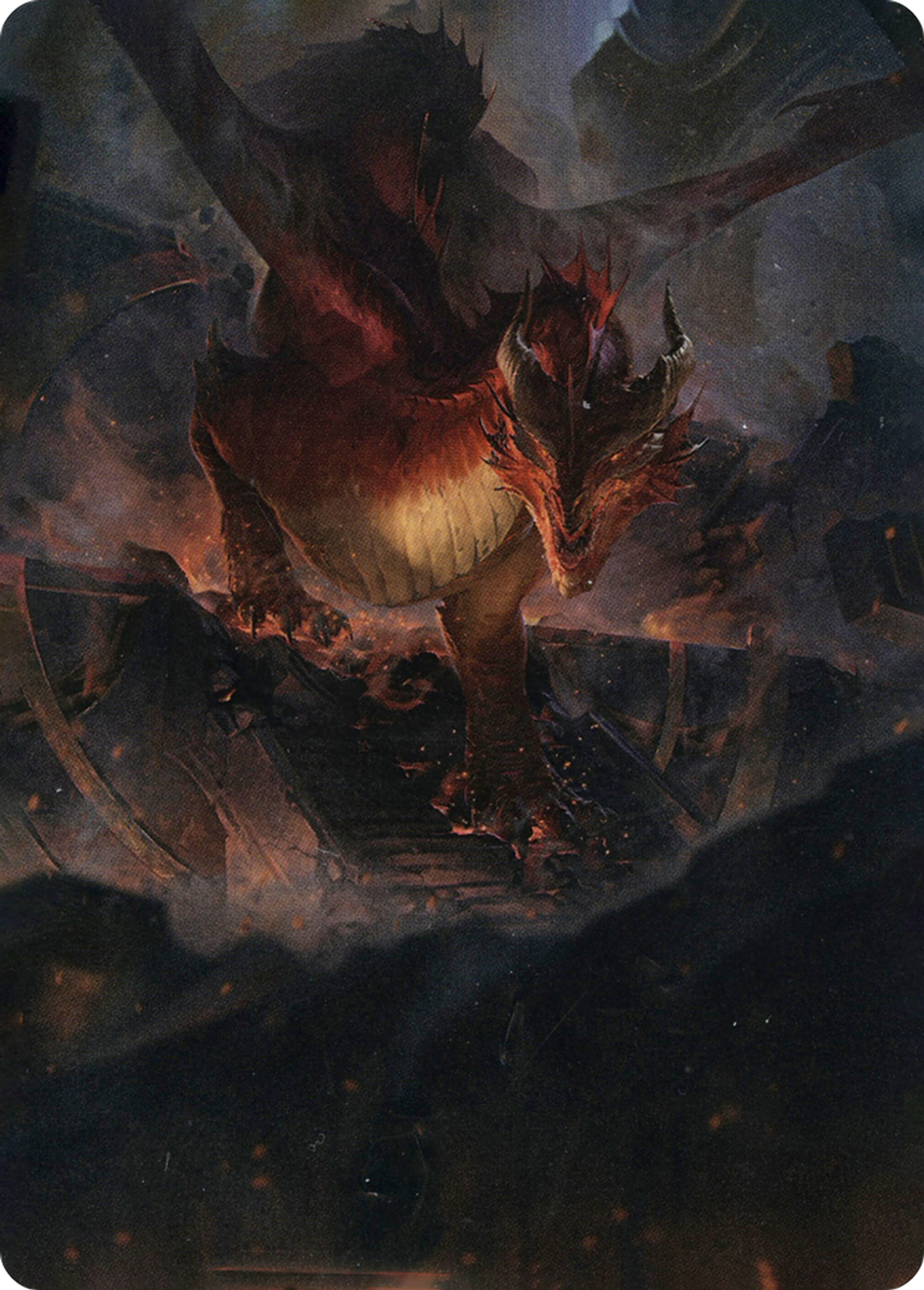 Red Dragon — Adventures in the Forgotten Realms Art Series — Magic: The Gathering