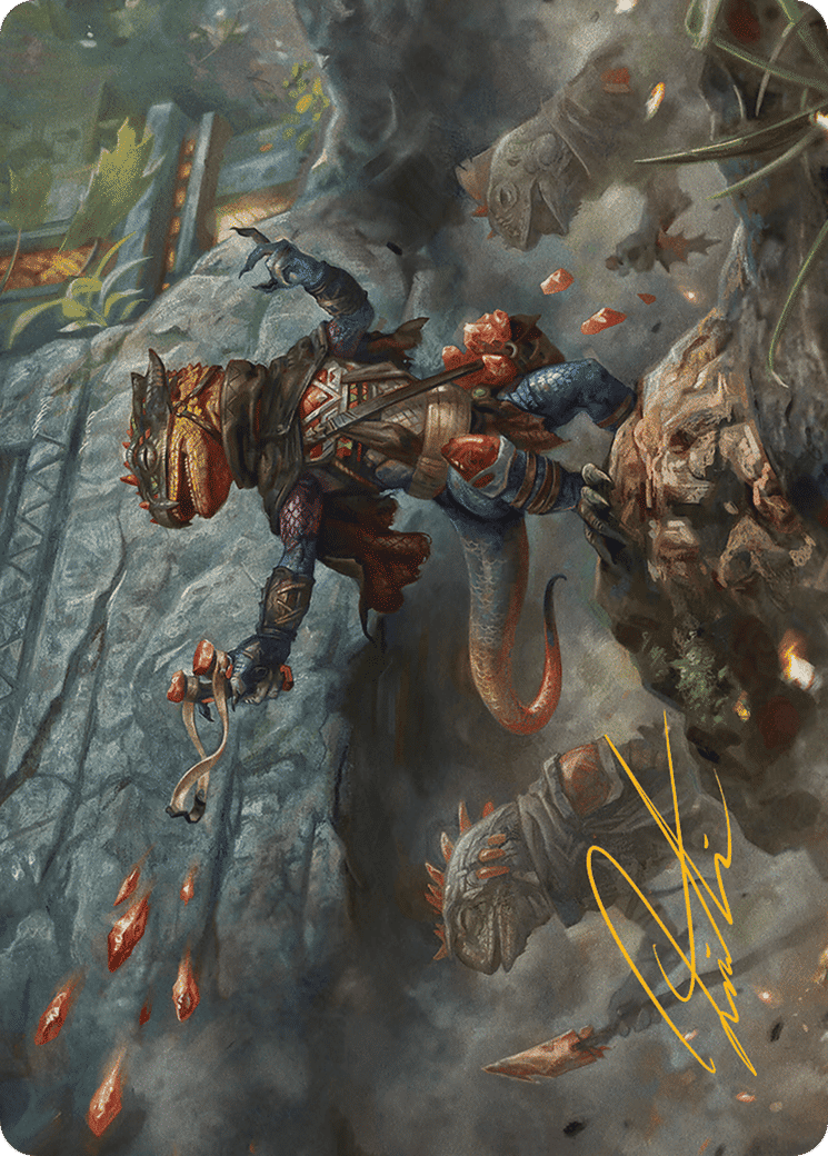 Agate Instigator — Bloomburrow Art Series — Magic: The Gathering