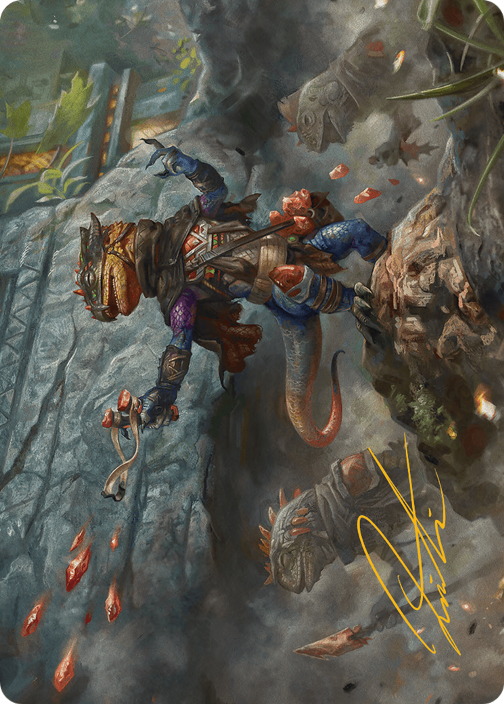 Agate Instigator — Bloomburrow Art Series — Magic: The Gathering