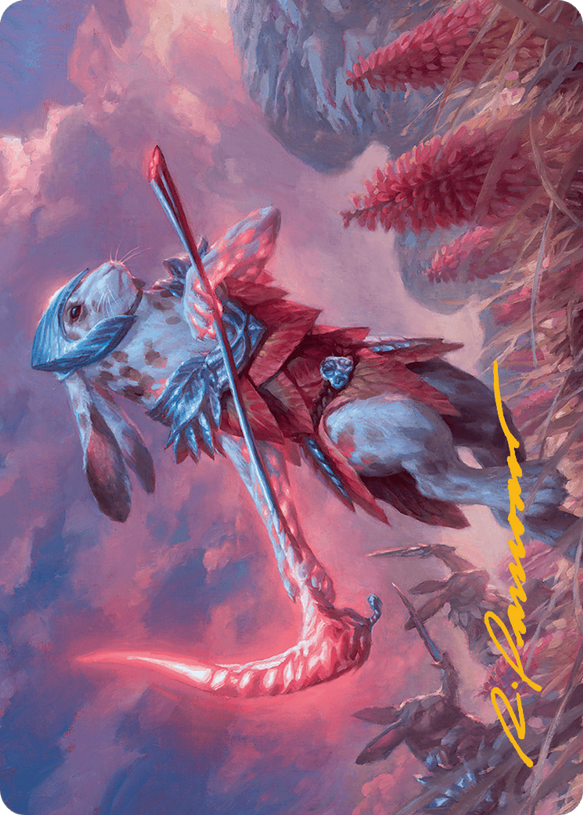 Baylen, the Haymaker — Bloomburrow Art Series — Magic: The Gathering