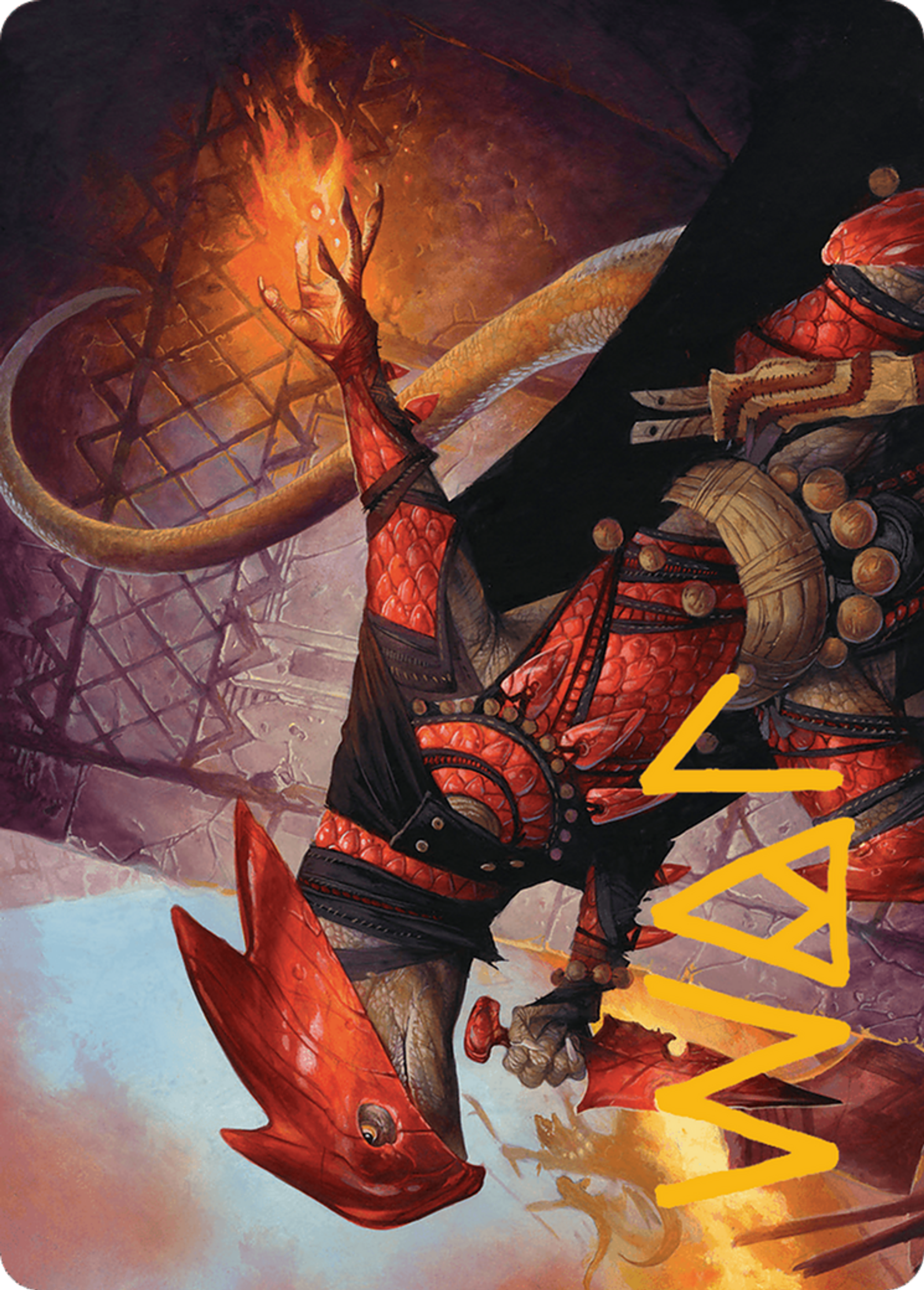 Cindering Cutthroat — Bloomburrow Art Series — Magic: The Gathering