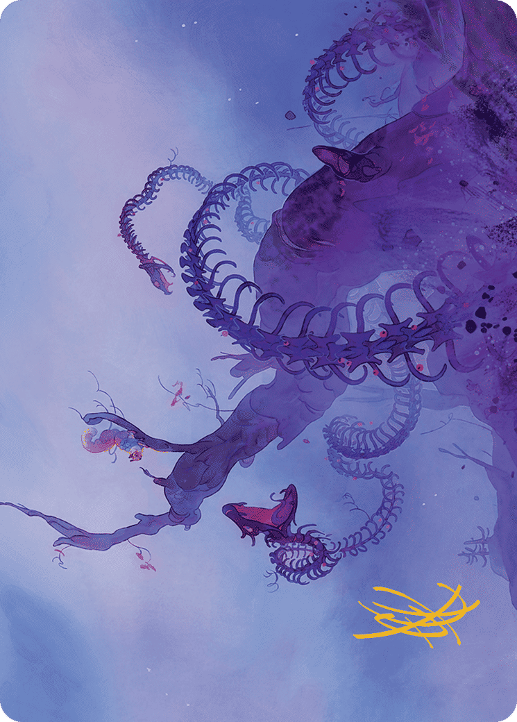 Coiling Rebirth — Bloomburrow Art Series — Magic: The Gathering