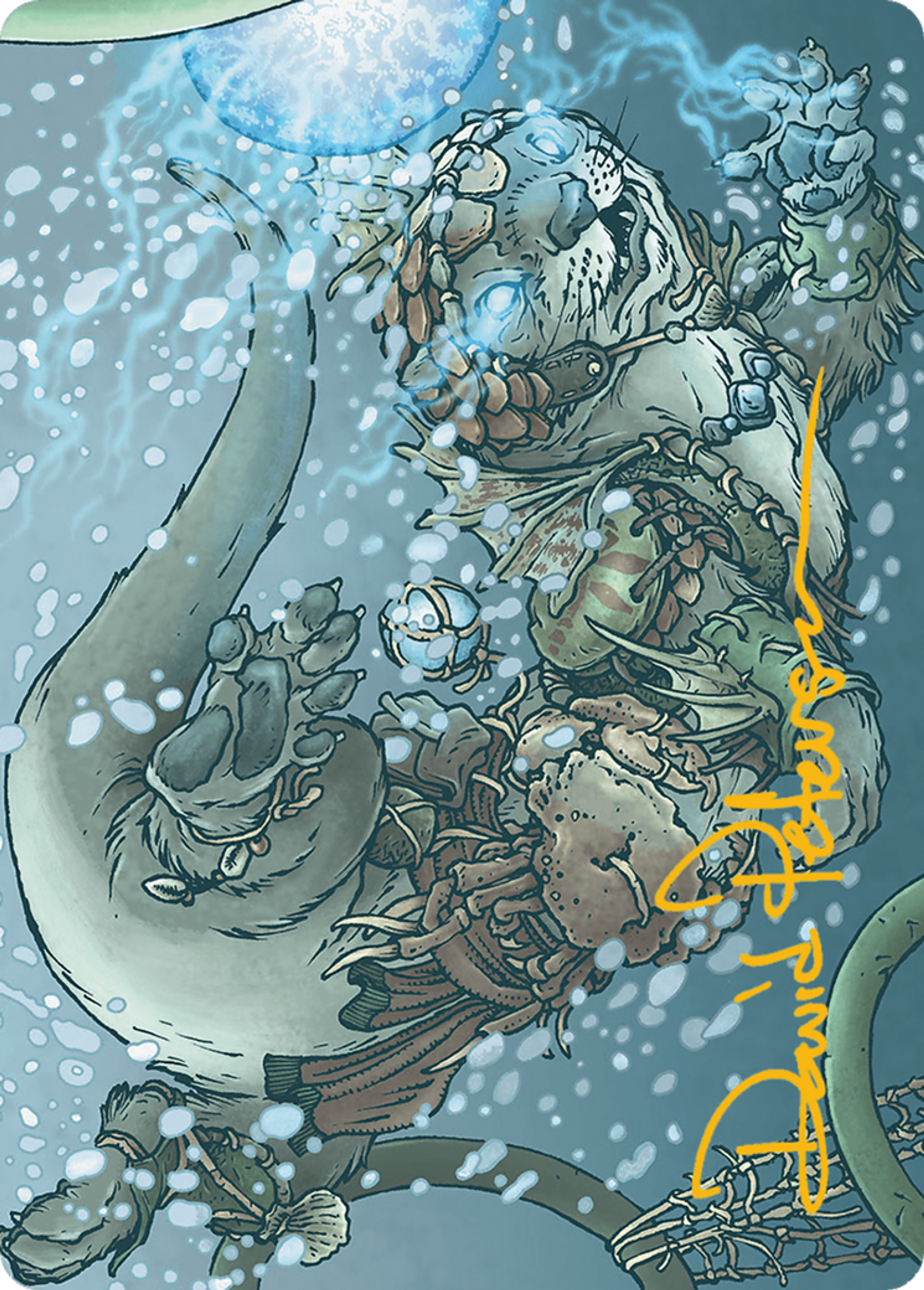 Kitsa, Otterball Elite — Bloomburrow Art Series — Magic: The Gathering