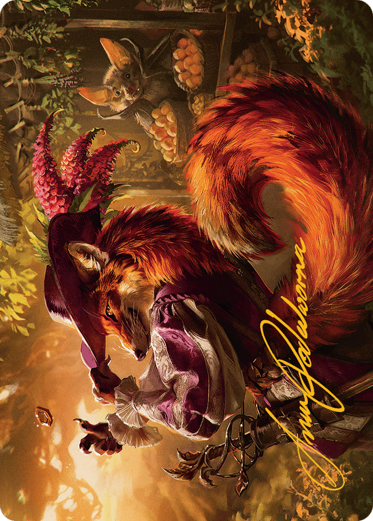 Mr. Foxglove — Bloomburrow Art Series — Magic: The Gathering