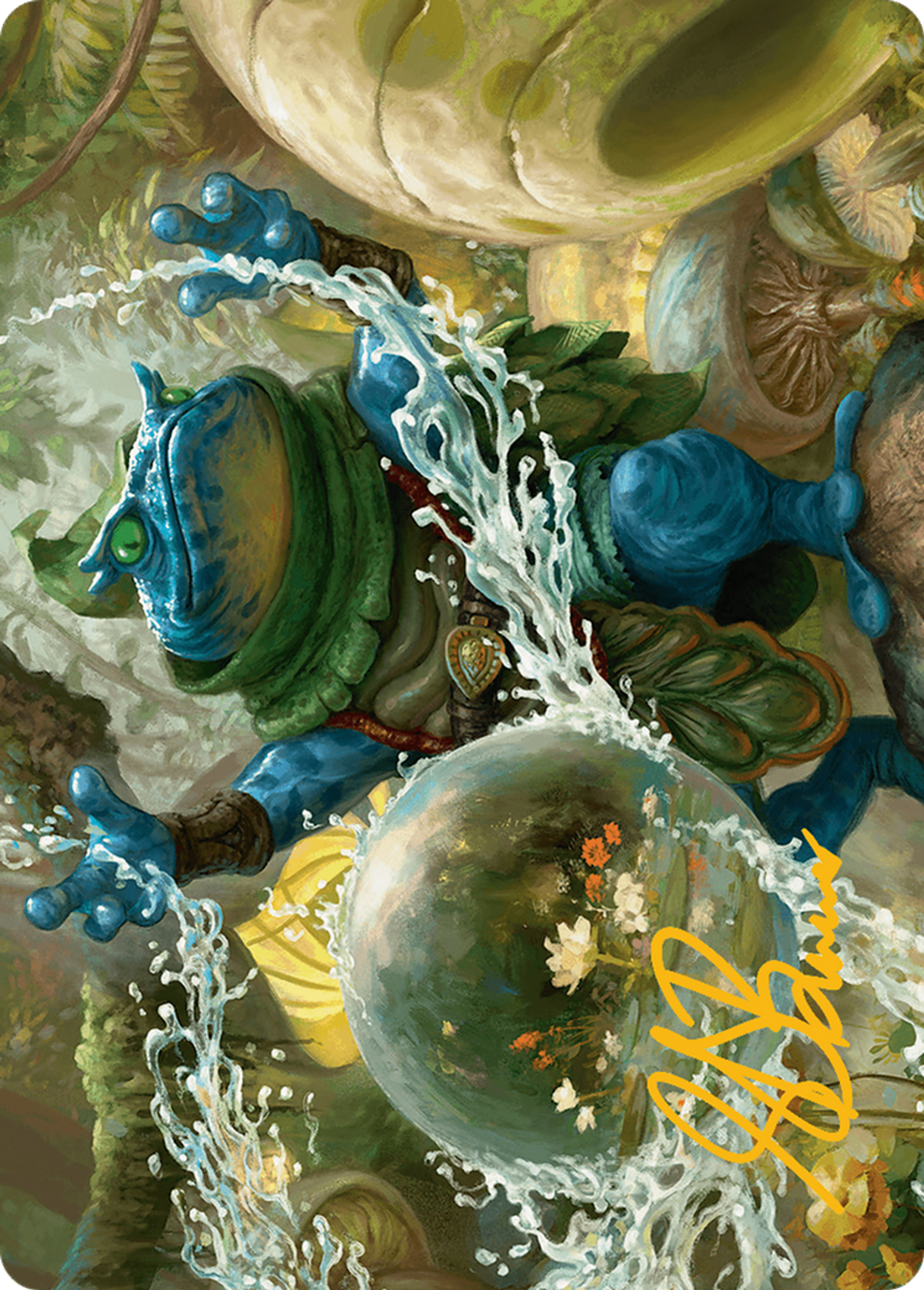 Pond Prophet — Bloomburrow Art Series — Magic: The Gathering