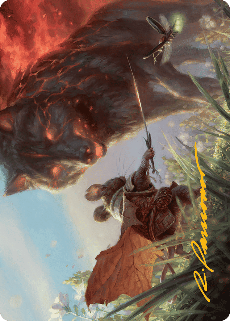 Repel Calamity — Bloomburrow Art Series — Magic: The Gathering