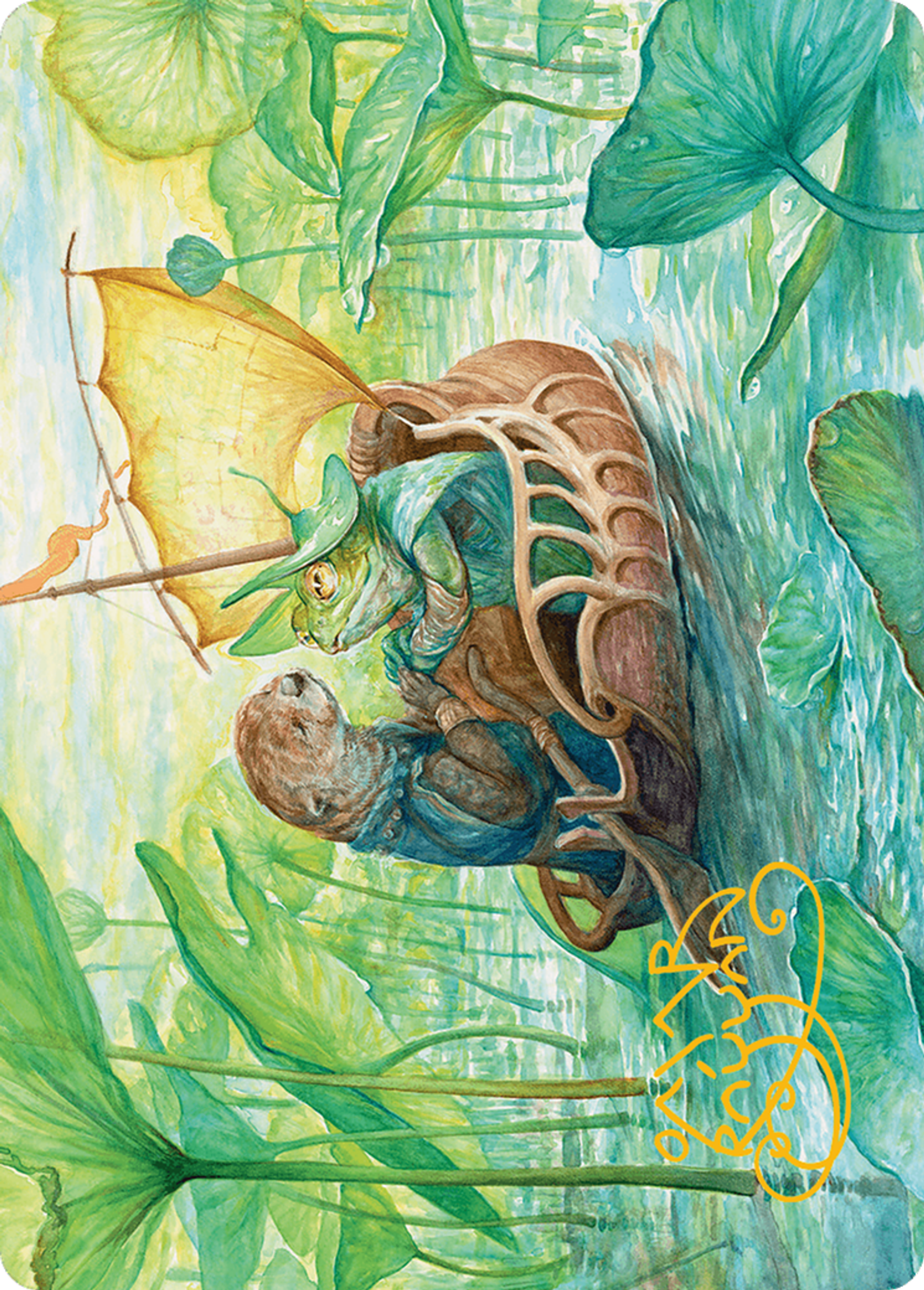 Run Away Together — Bloomburrow Art Series — Magic: The Gathering