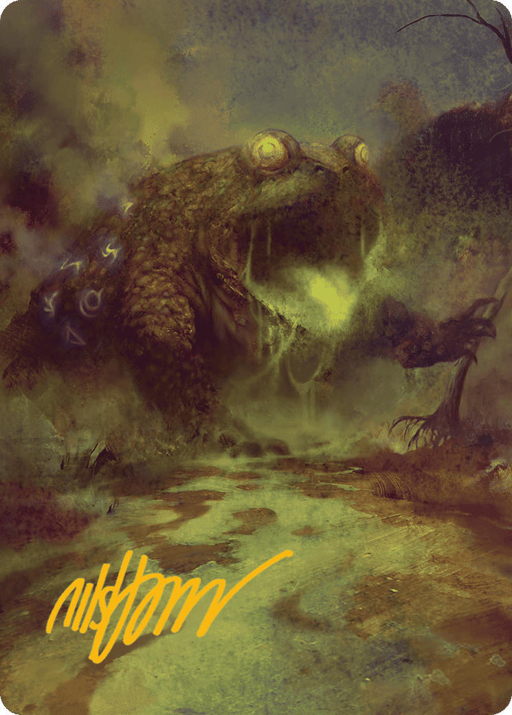 The Gitrog Monster — Bloomburrow Art Series — Magic: The Gathering