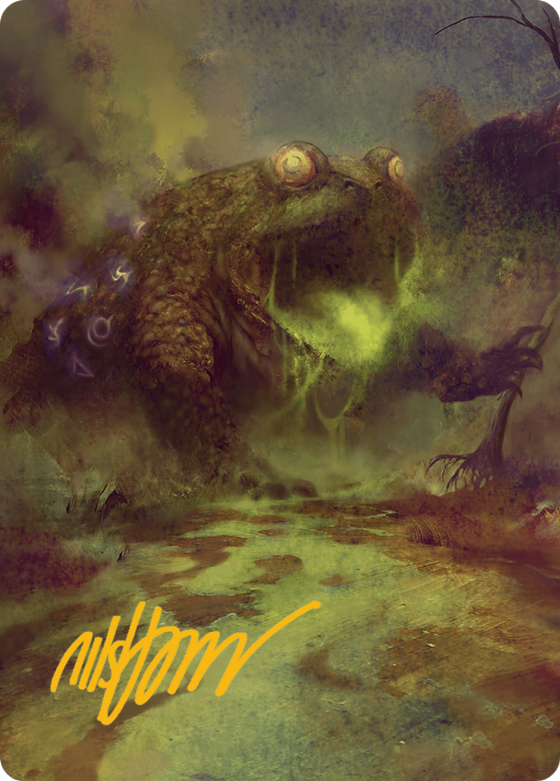 The Gitrog Monster — Bloomburrow Art Series — Magic: The Gathering