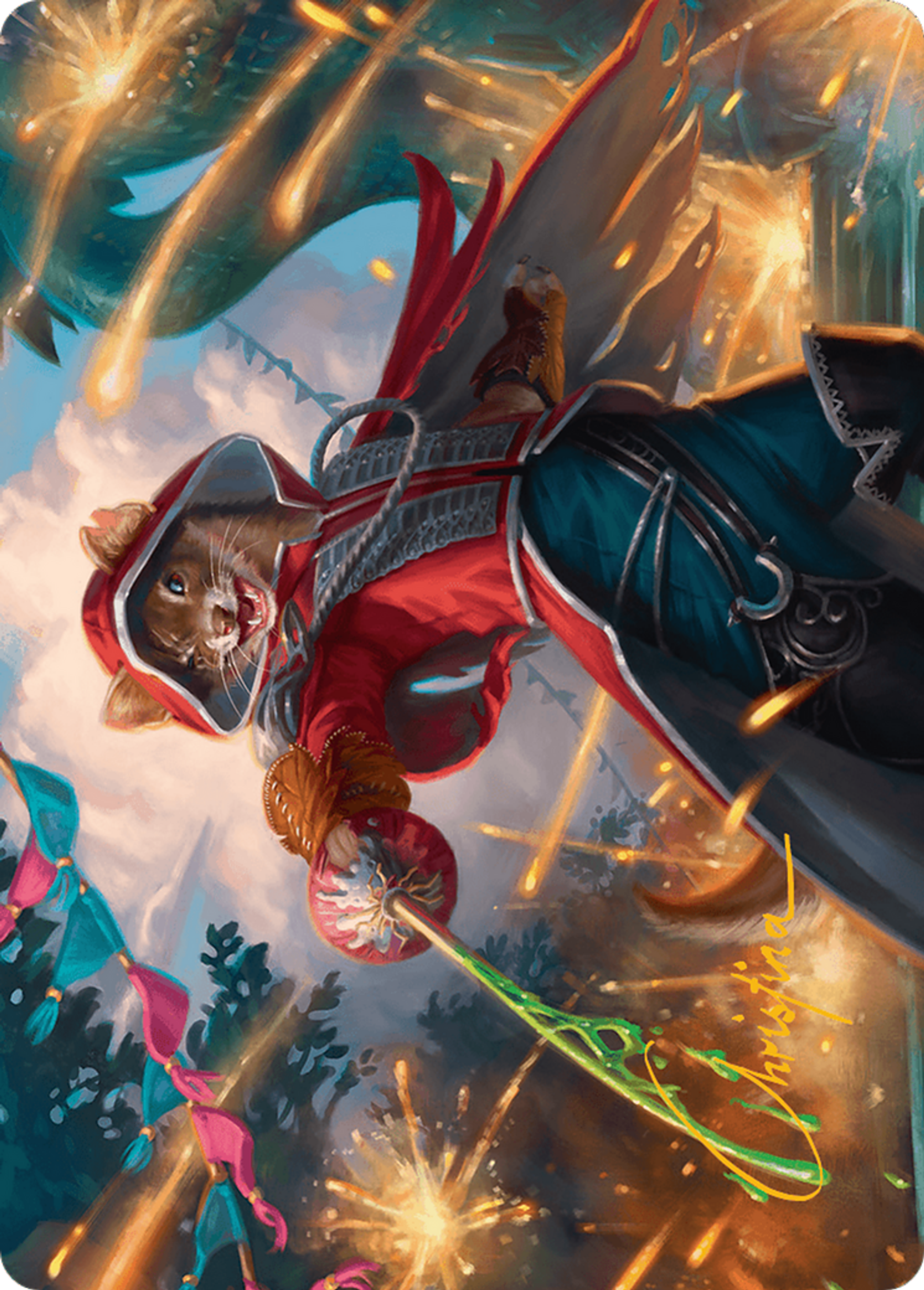 The Infamous Cruelclaw — Bloomburrow Art Series — Magic: The Gathering