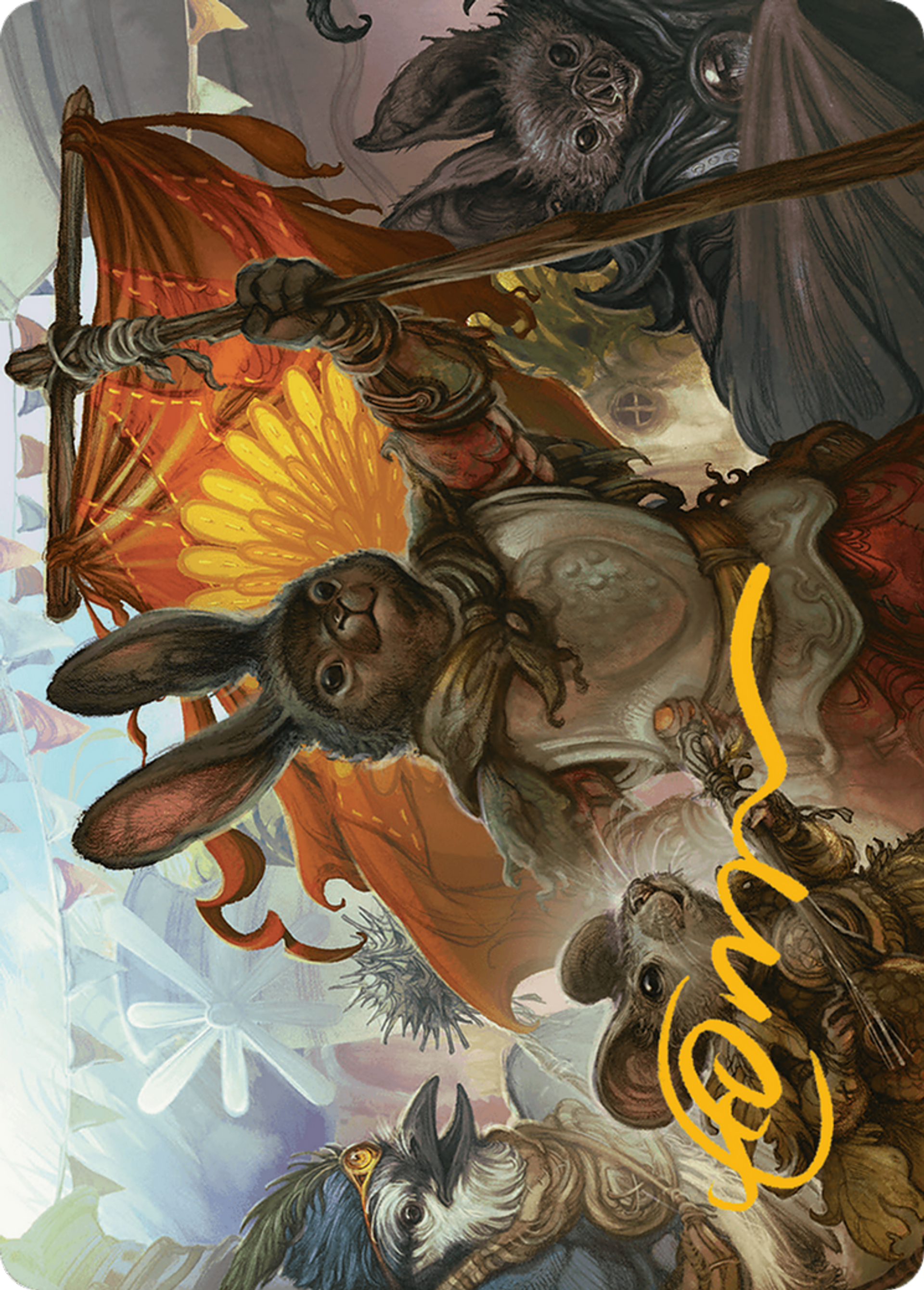 Valley Questcaller — Bloomburrow Art Series — Magic: The Gathering