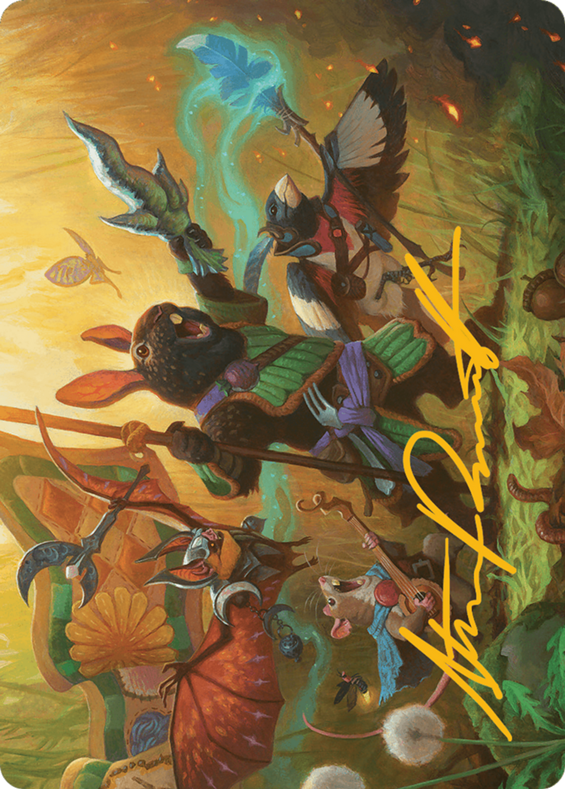 Valley Questcaller — Bloomburrow Art Series — Magic: The Gathering