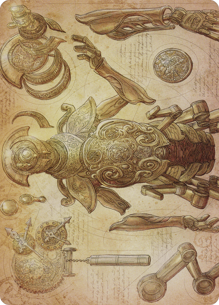 Foundry Inspector — The Brothers' War Art Series — Magic: The Gathering