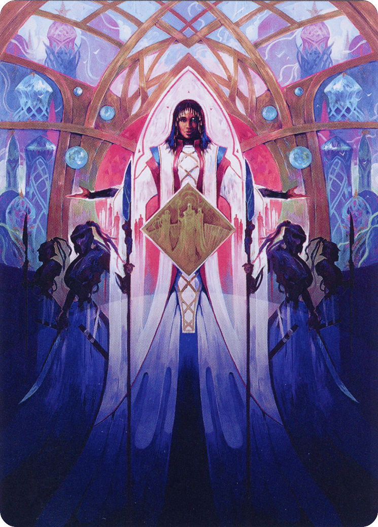 Kayla's Command — The Brothers' War Art Series — Magic: The Gathering