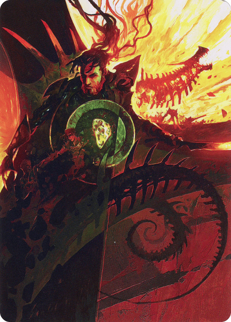 Mishra's Command — The Brothers' War Art Series — Magic: The Gathering