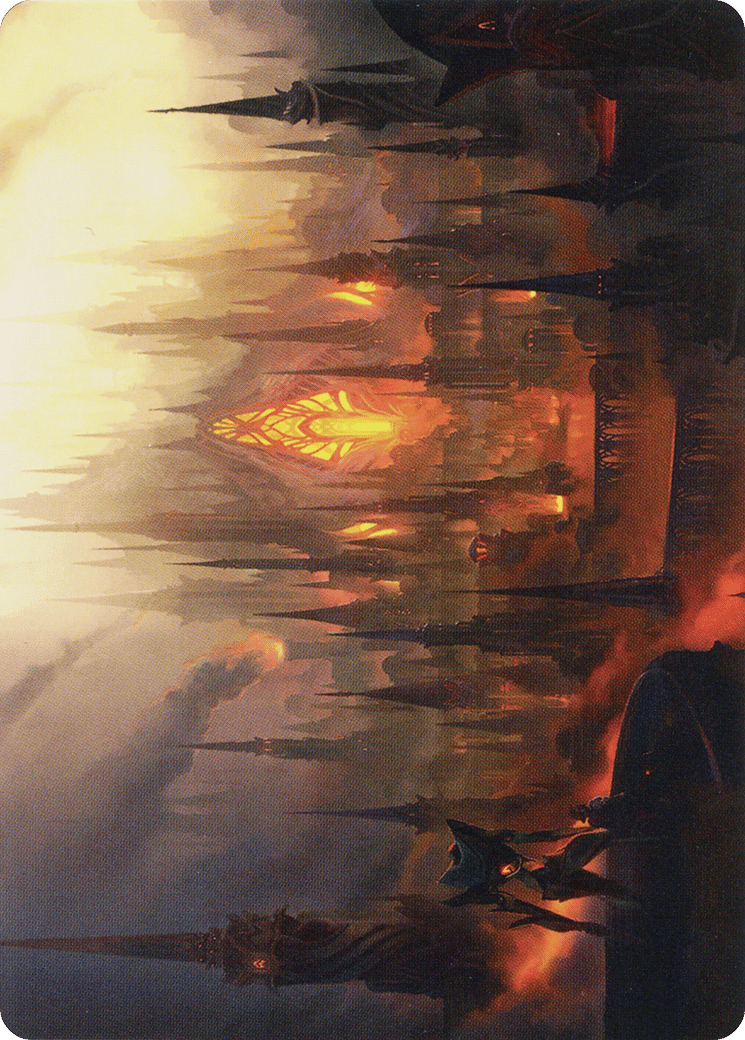 Mishra's Foundry — The Brothers' War Art Series — Magic: The Gathering