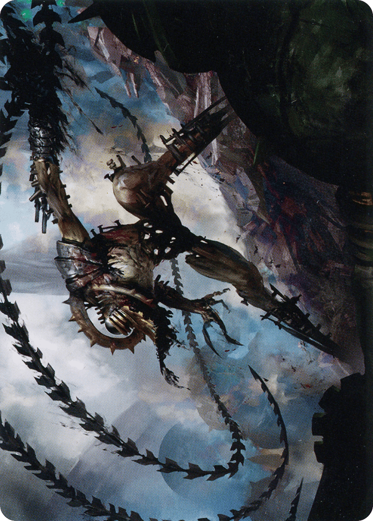 Razorlash Transmogrant — The Brothers' War Art Series — Magic: The Gathering