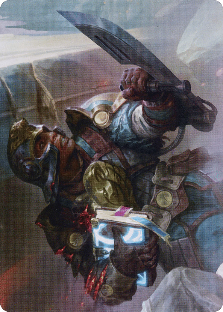 Retrieval Agent — The Brothers' War Art Series — Magic: The Gathering