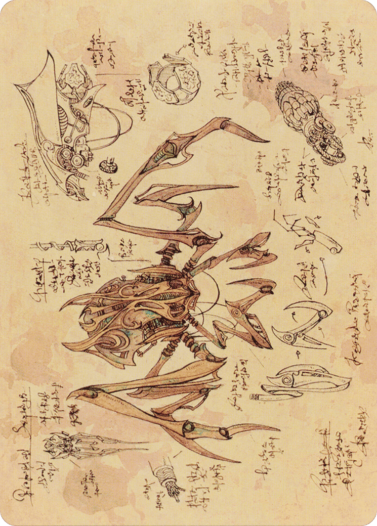 Scrap Trawler — The Brothers' War Art Series — Magic: The Gathering