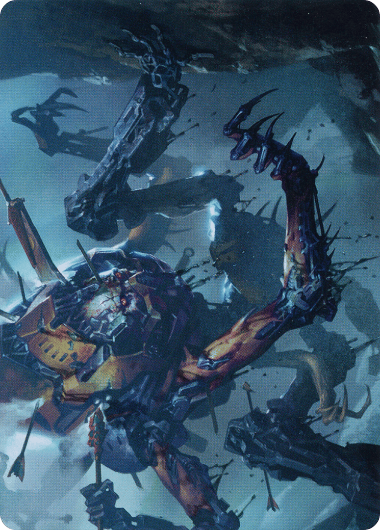 Scrapwork Rager — The Brothers' War Art Series — Magic: The Gathering