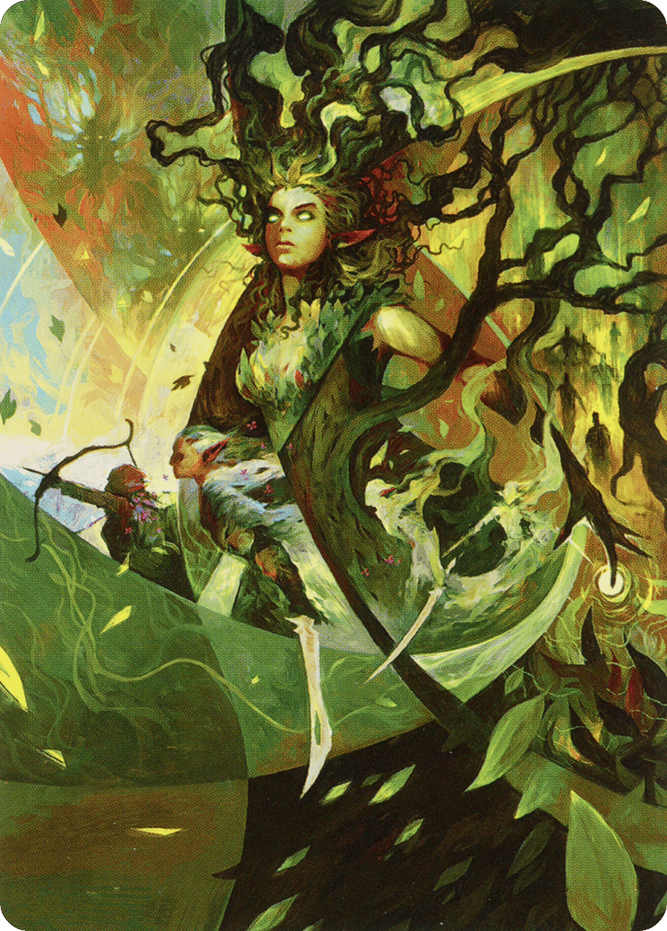 Titania's Command — The Brothers' War Art Series — Magic: The Gathering