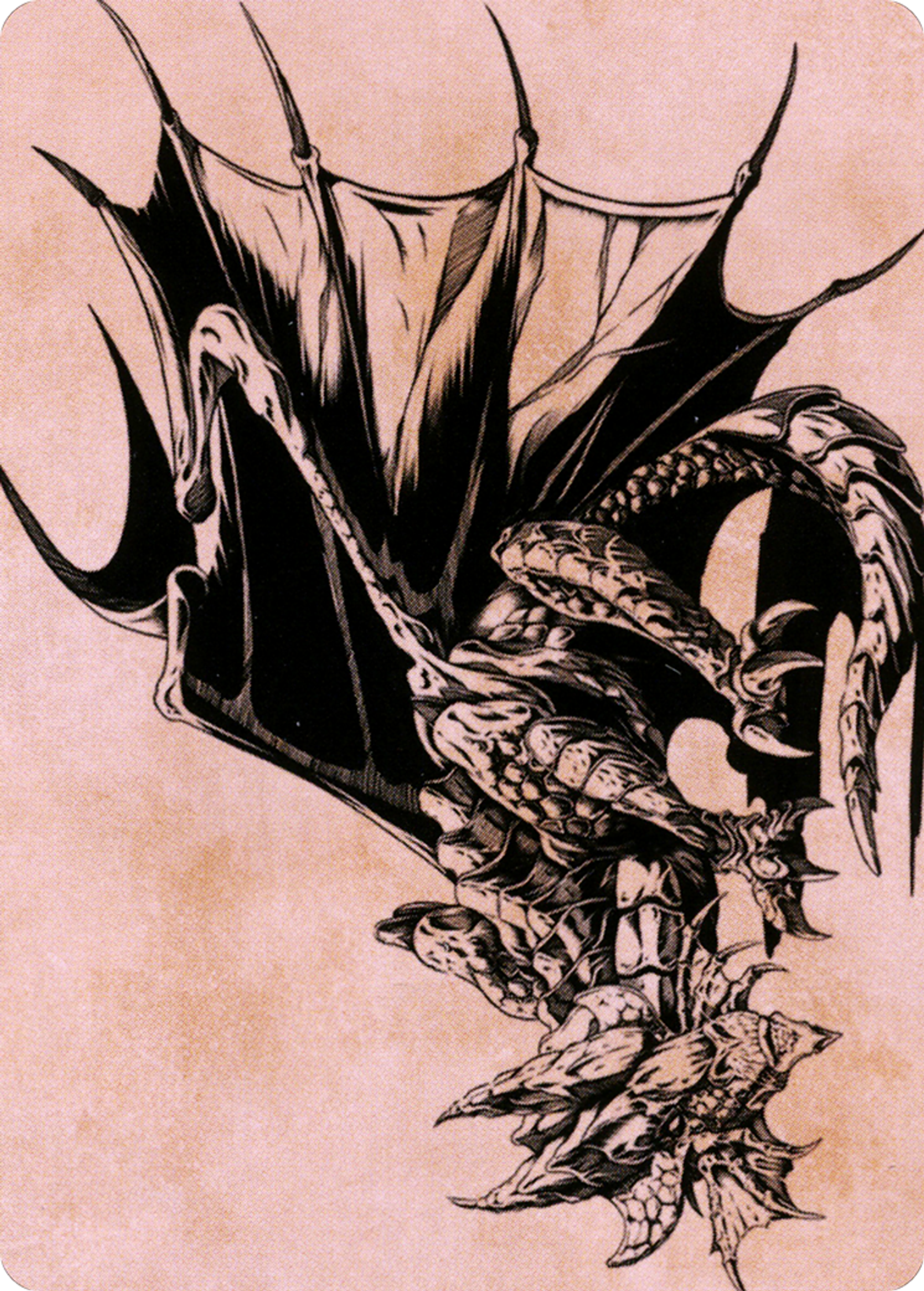 Ancient Copper Dragon — Battle for Baldur's Gate Art Series — Magic: The Gathering