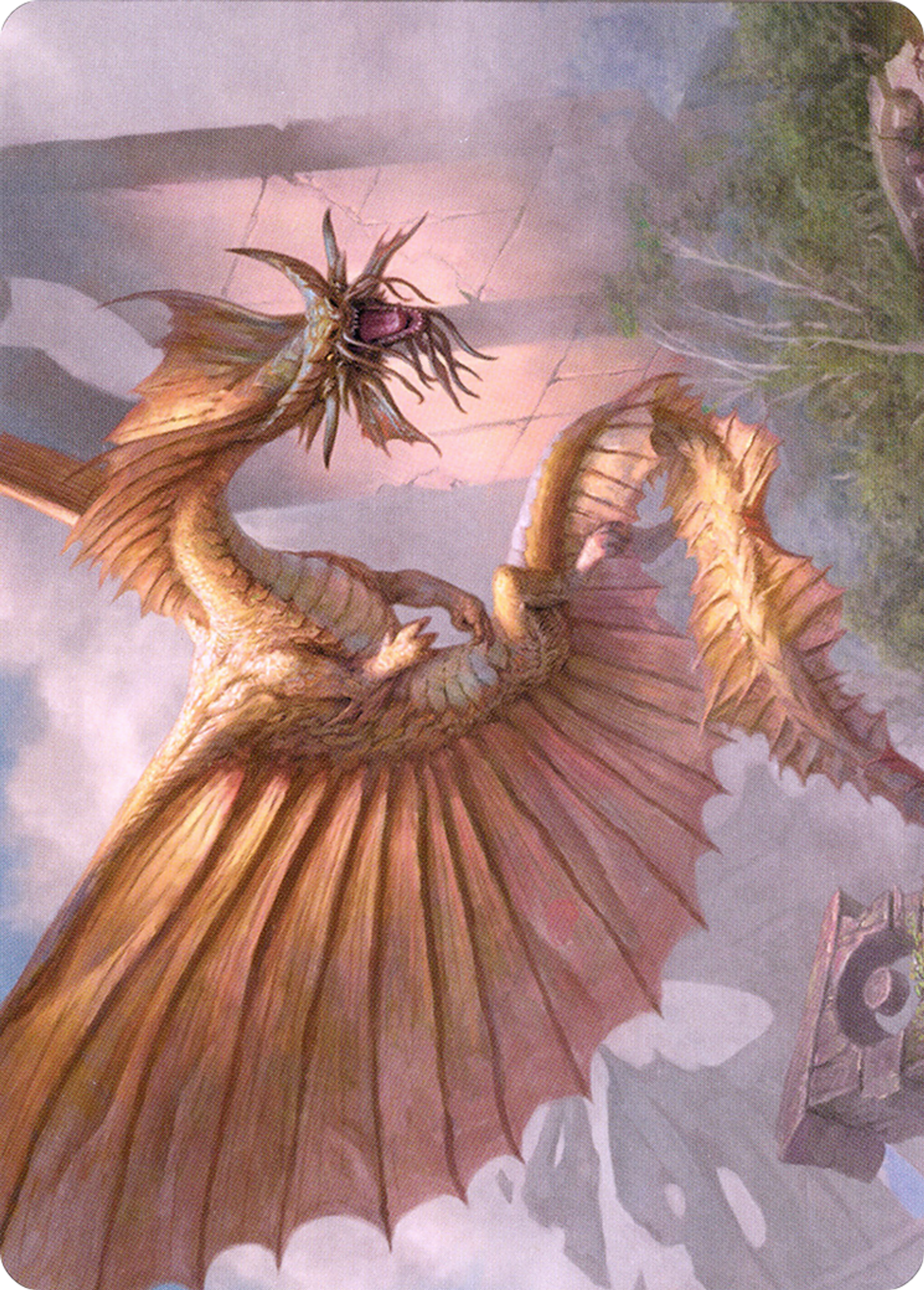 Ancient Gold Dragon — Battle for Baldur's Gate Art Series — Magic: The Gathering