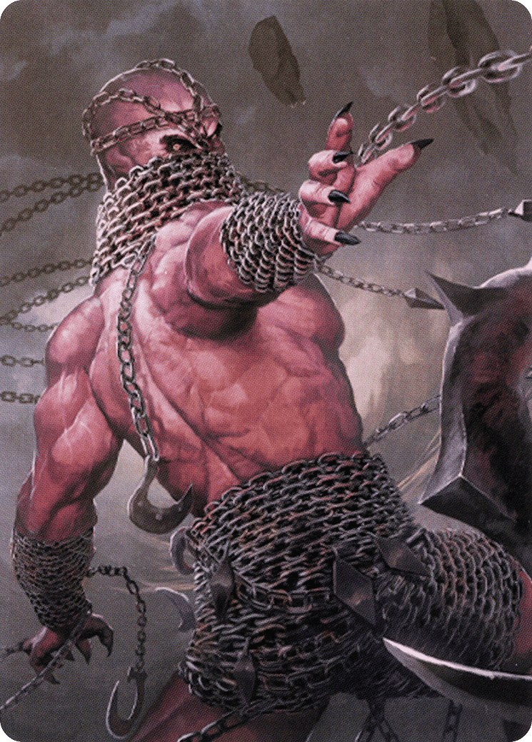 Chain Devil — Battle for Baldur's Gate Art Series — Magic: The Gathering