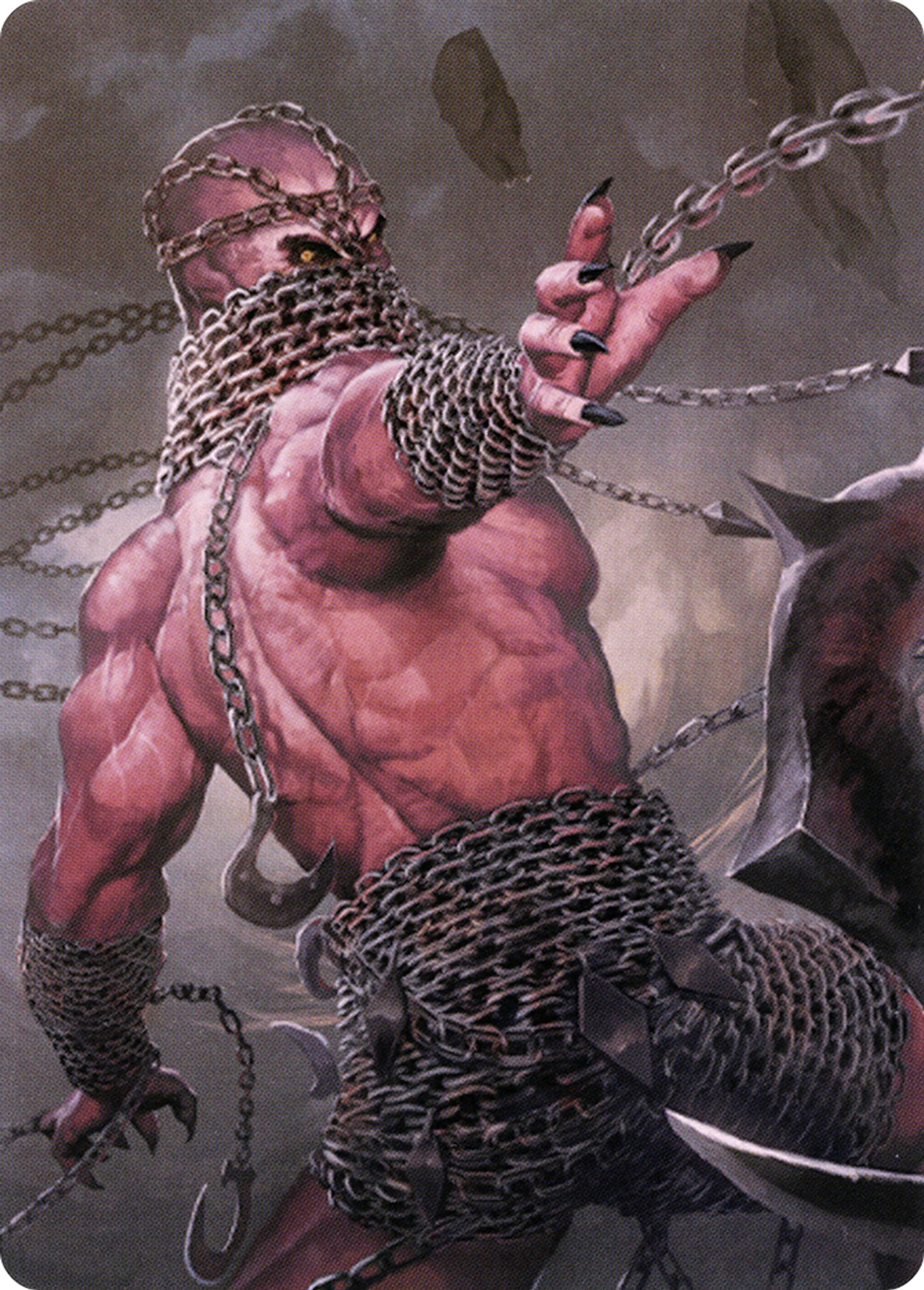Chain Devil — Battle for Baldur's Gate Art Series — Magic: The Gathering