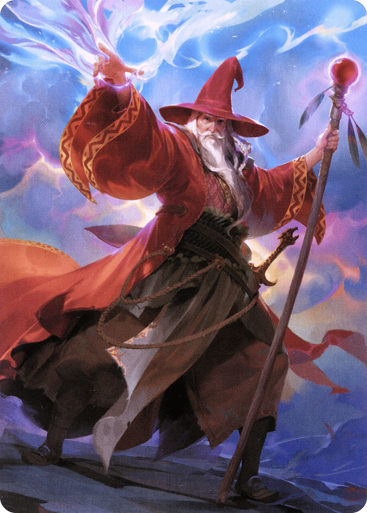 Elminster — Battle for Baldur's Gate Art Series — Magic: The Gathering