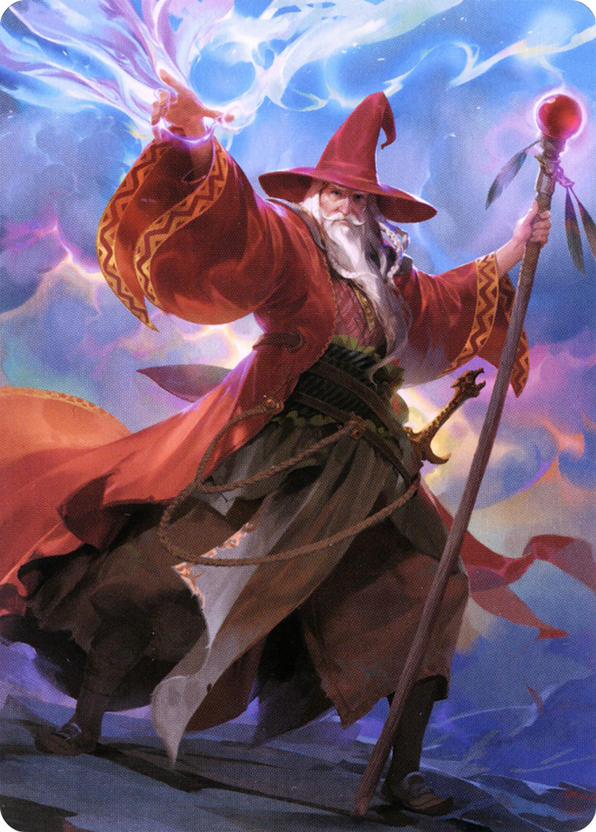 Elminster — Battle for Baldur's Gate Art Series — Magic: The Gathering