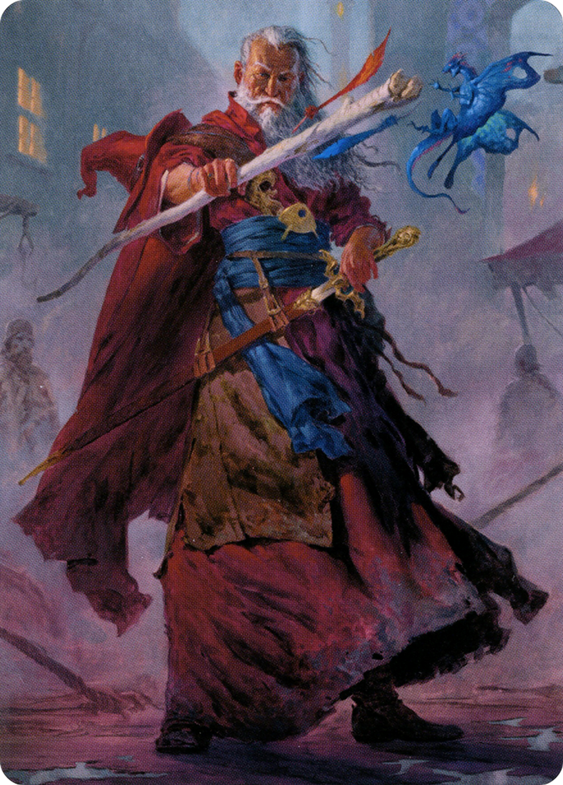 Elminster — Battle for Baldur's Gate Art Series — Magic: The Gathering