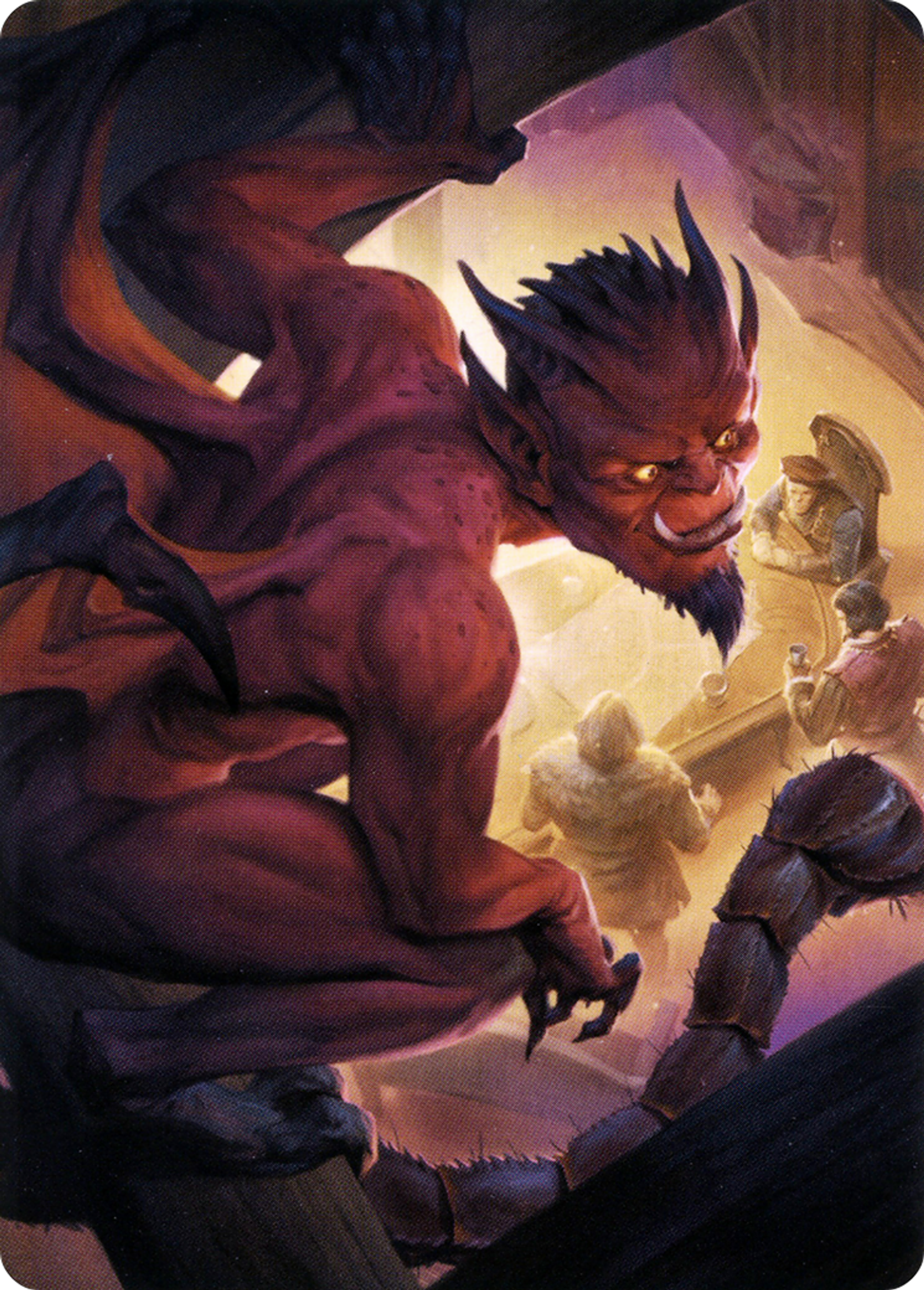 Nefarious Imp — Battle for Baldur's Gate Art Series — Magic: The Gathering